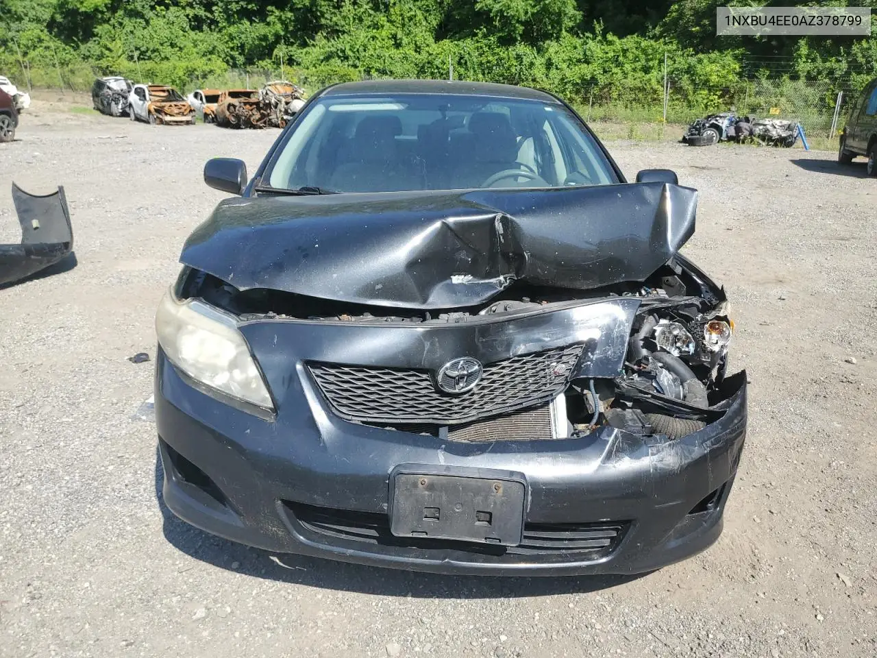 2010 Toyota Corolla Base VIN: 1NXBU4EE0AZ378799 Lot: 62454795