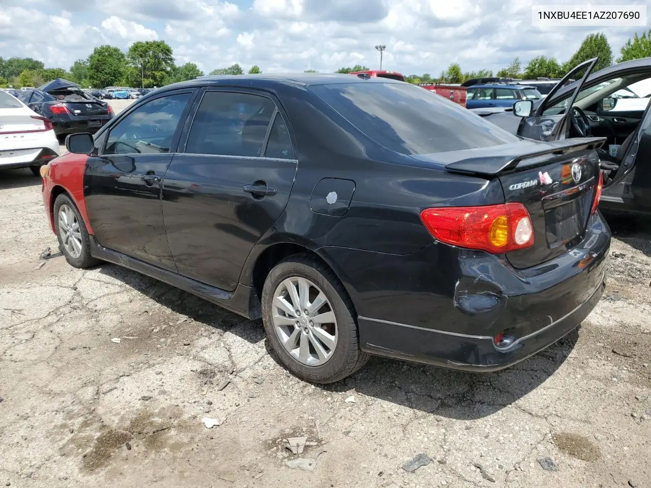 2010 Toyota Corolla Base VIN: 1NXBU4EE1AZ207690 Lot: 62593185