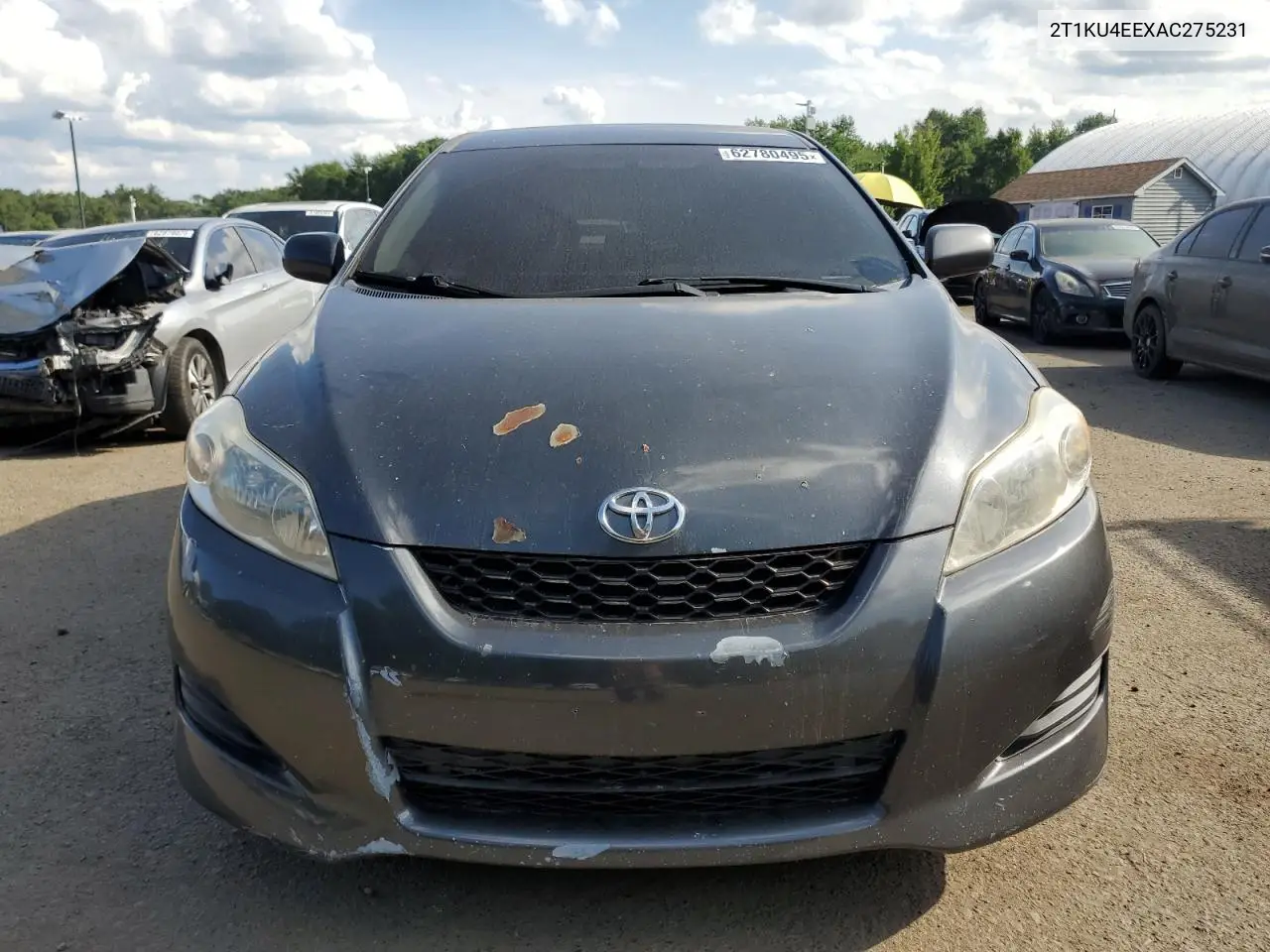2010 Toyota Corolla Matrix VIN: 2T1KU4EEXAC275231 Lot: 62780495
