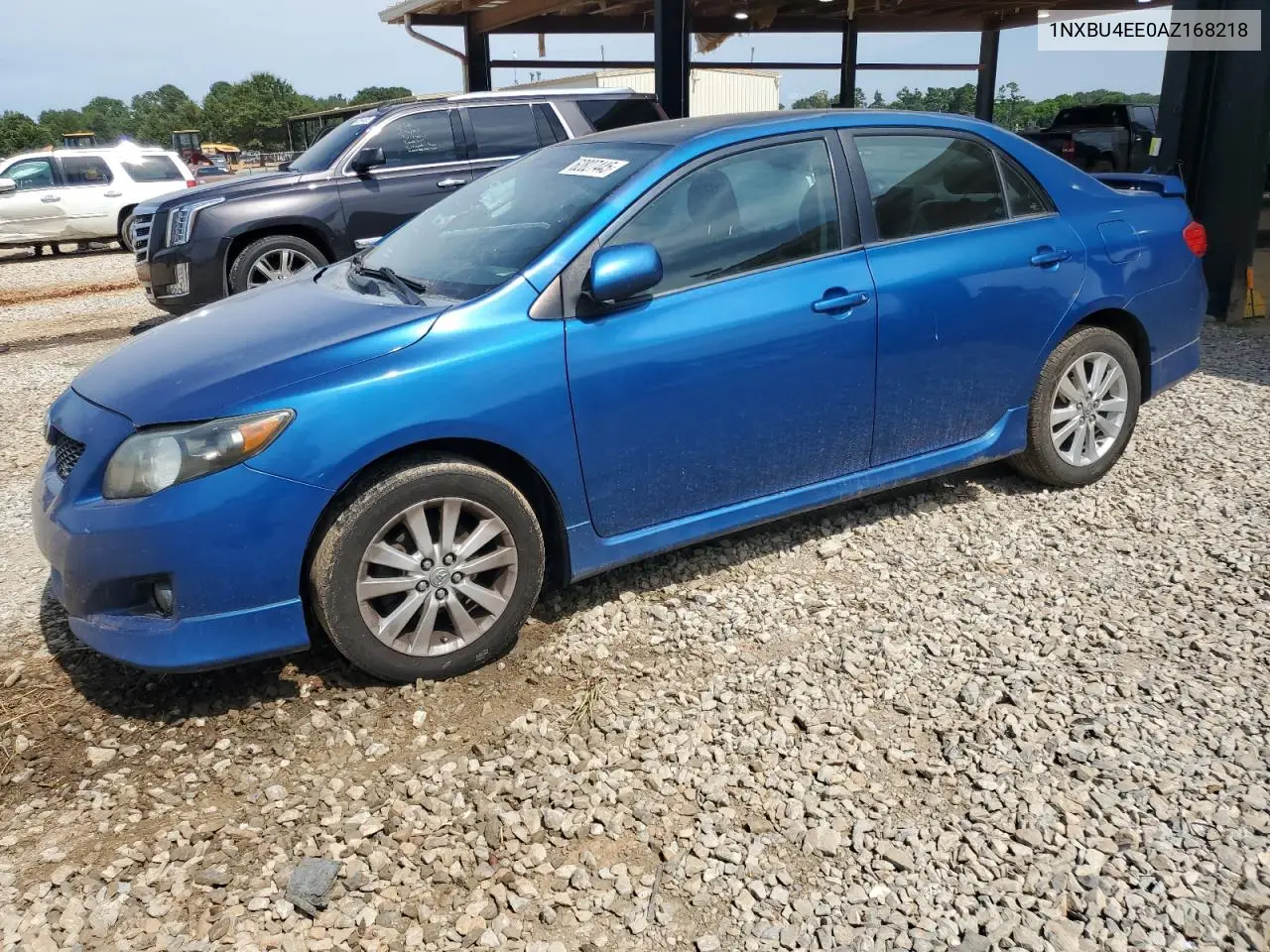 2010 Toyota Corolla Base VIN: 1NXBU4EE0AZ168218 Lot: 62827445