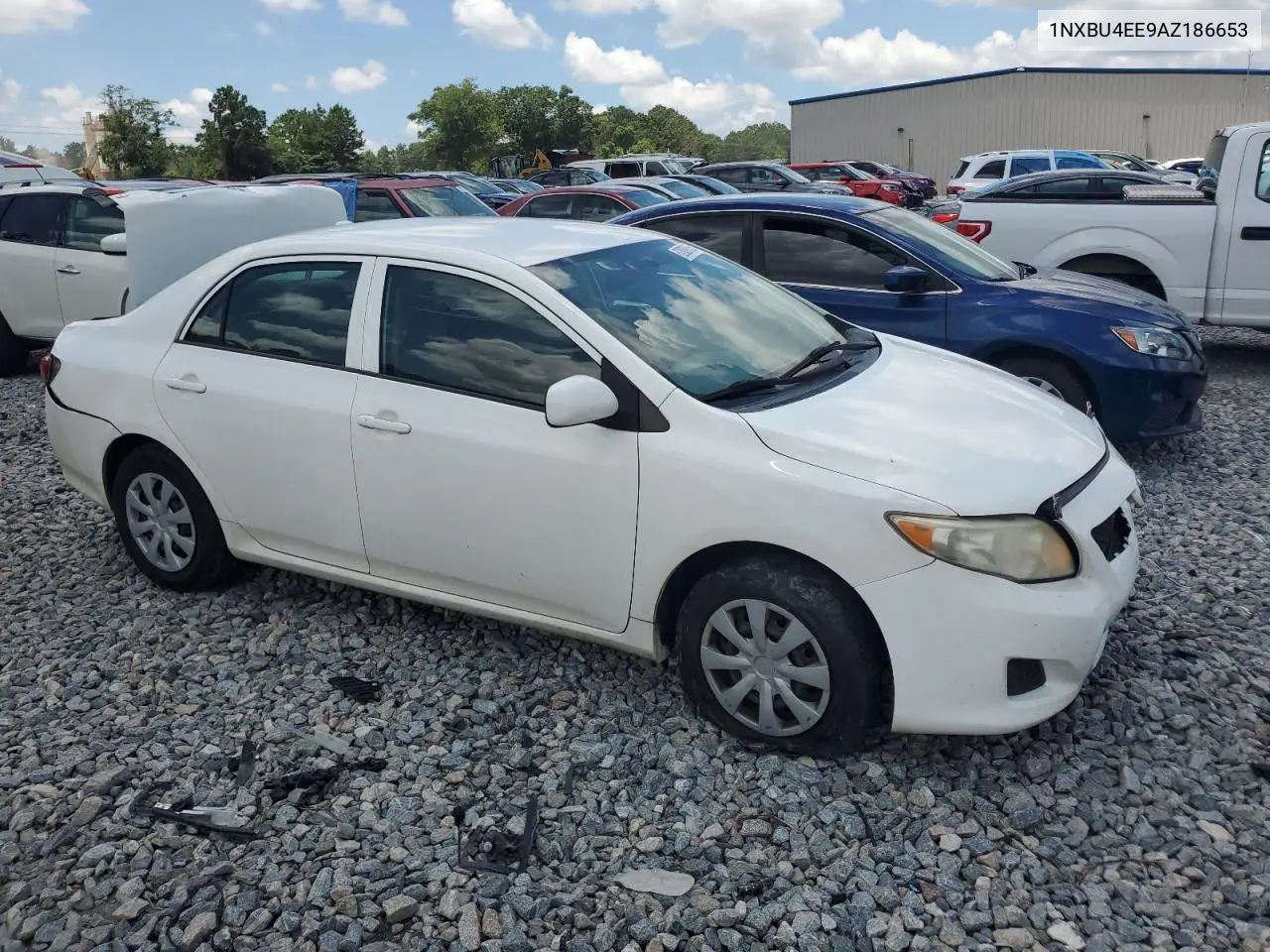 2010 Toyota Corolla Base VIN: 1NXBU4EE9AZ186653 Lot: 62839555