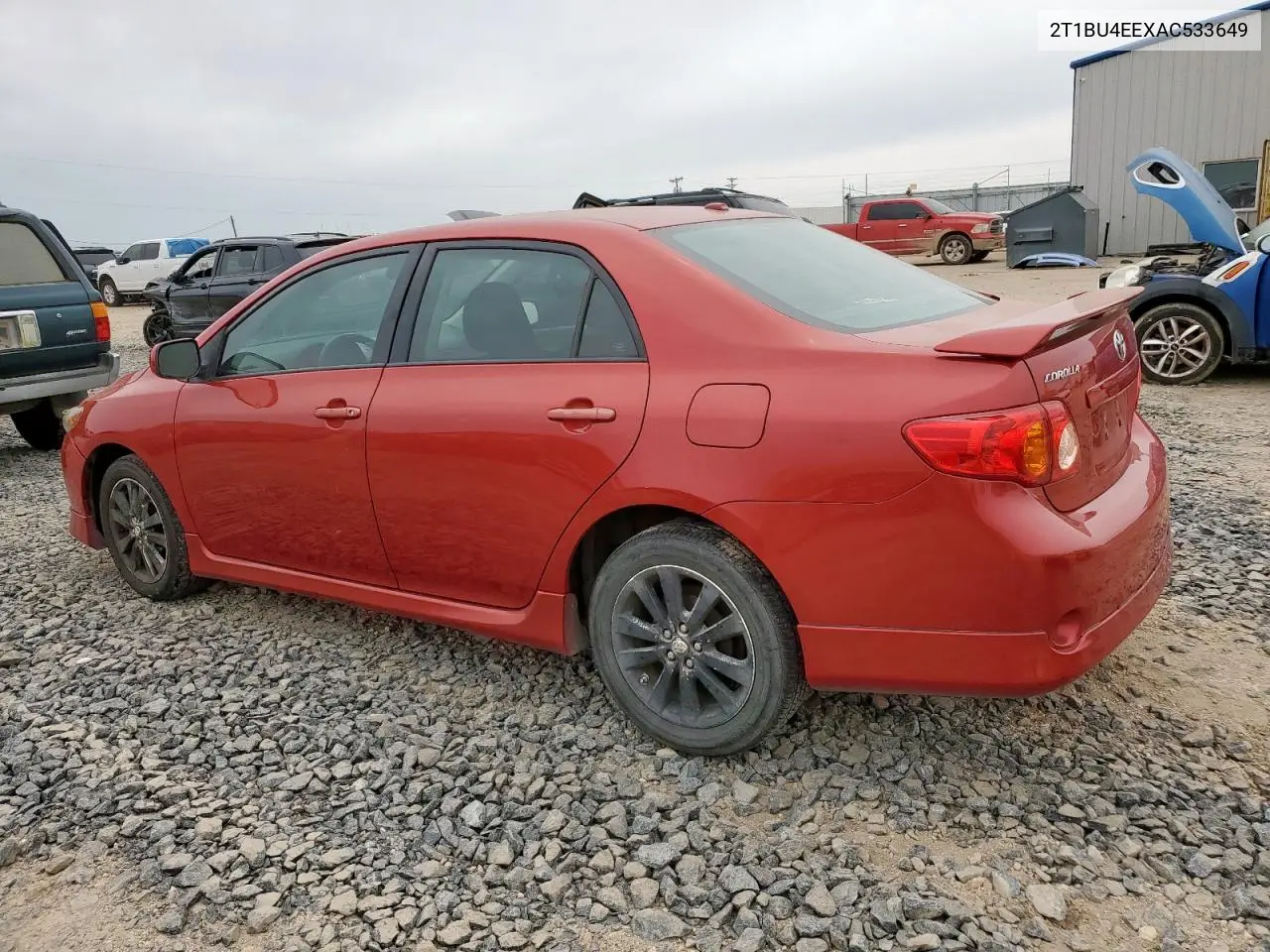 2010 Toyota Corolla Base VIN: 2T1BU4EEXAC533649 Lot: 62910965