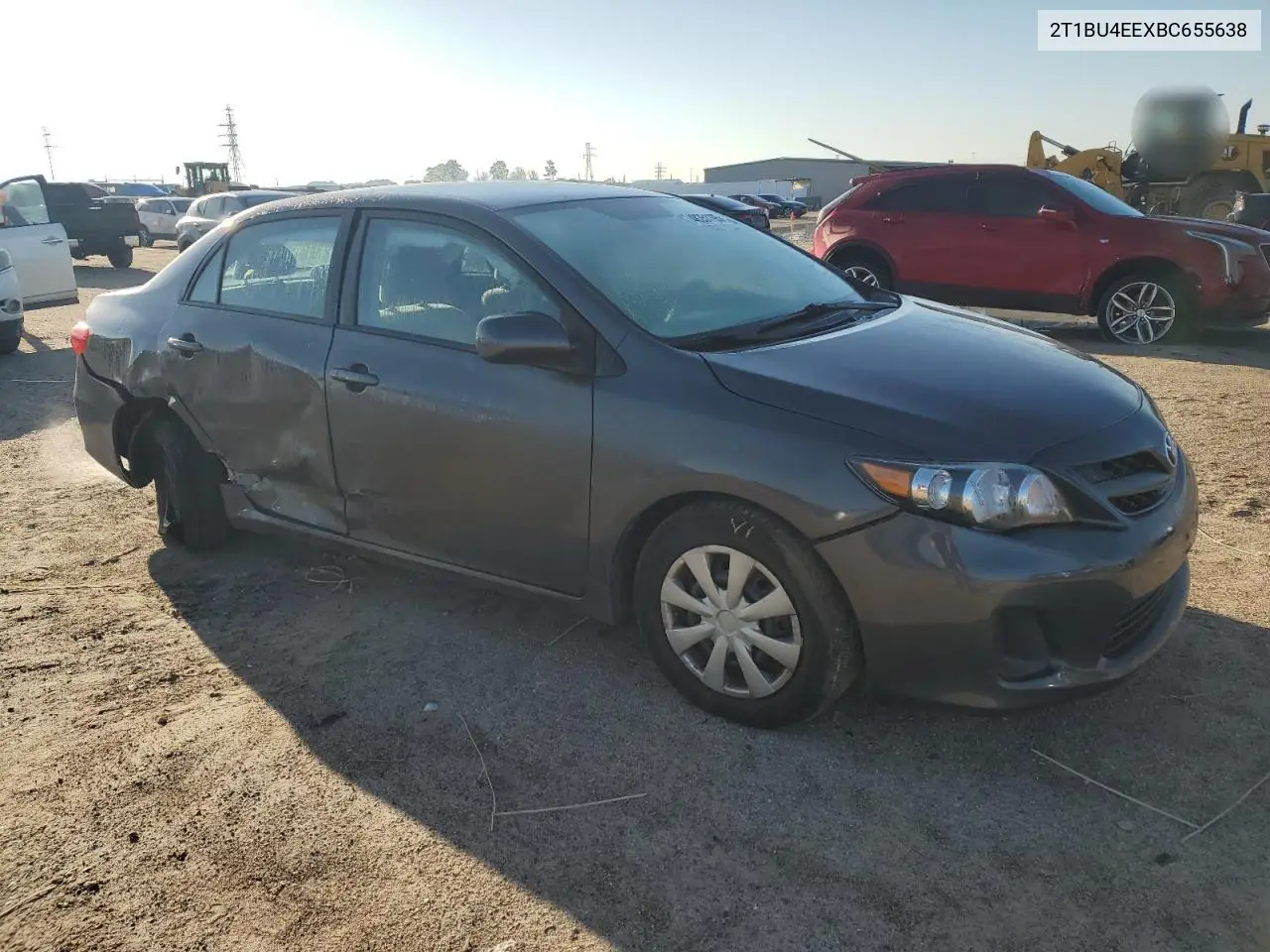 2011 Toyota Corolla Base VIN: 2T1BU4EEXBC655638 Lot: 48351195