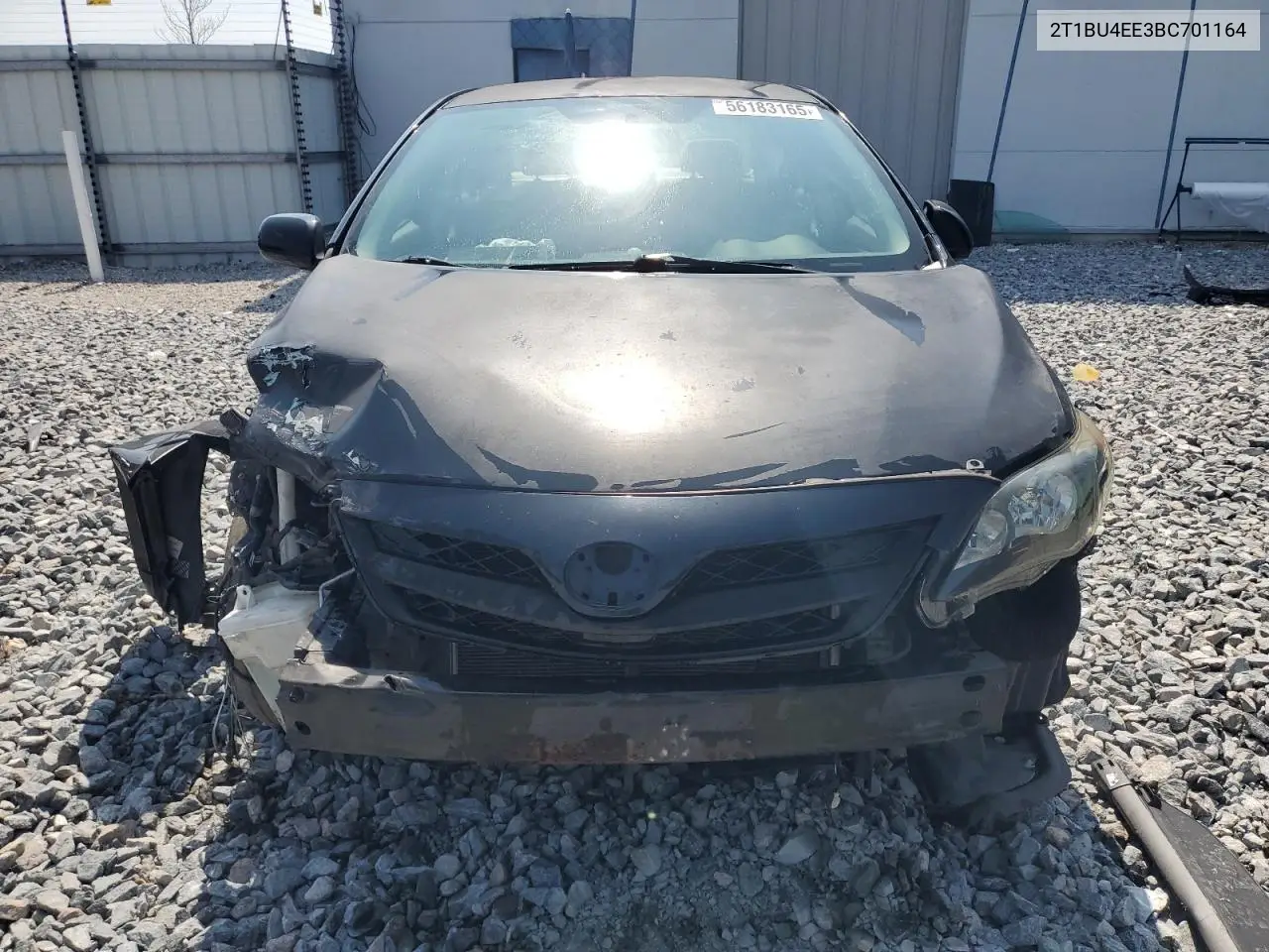 2011 Toyota Corolla Base VIN: 2T1BU4EE3BC701164 Lot: 56183165