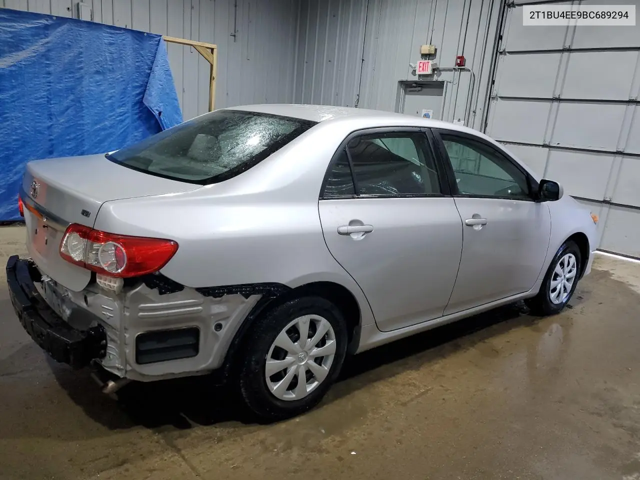 2011 Toyota Corolla Base VIN: 2T1BU4EE9BC689294 Lot: 56522745