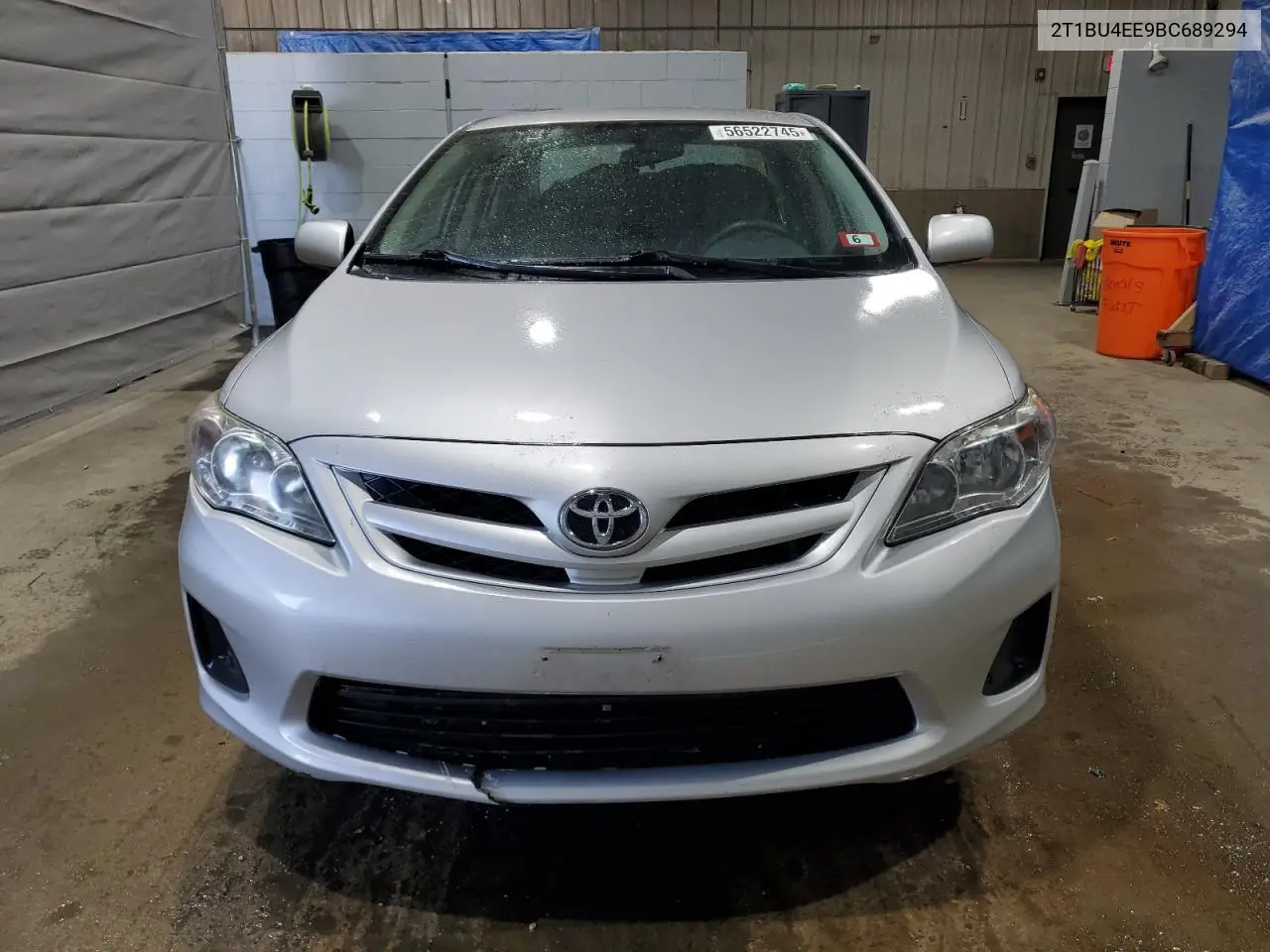 2011 Toyota Corolla Base VIN: 2T1BU4EE9BC689294 Lot: 56522745