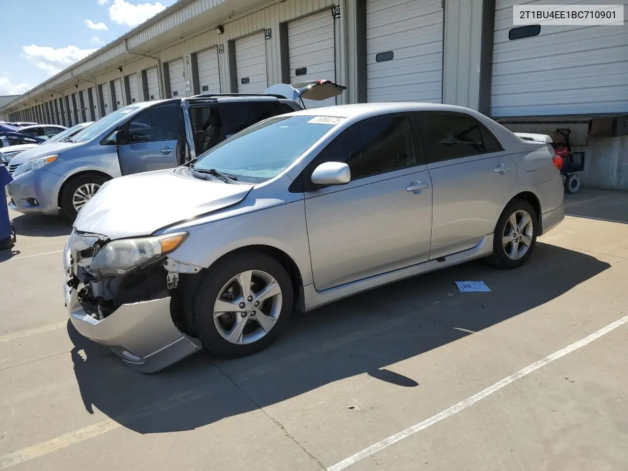 2011 Toyota Corolla Base VIN: 2T1BU4EE1BC710901 Lot: 56860275