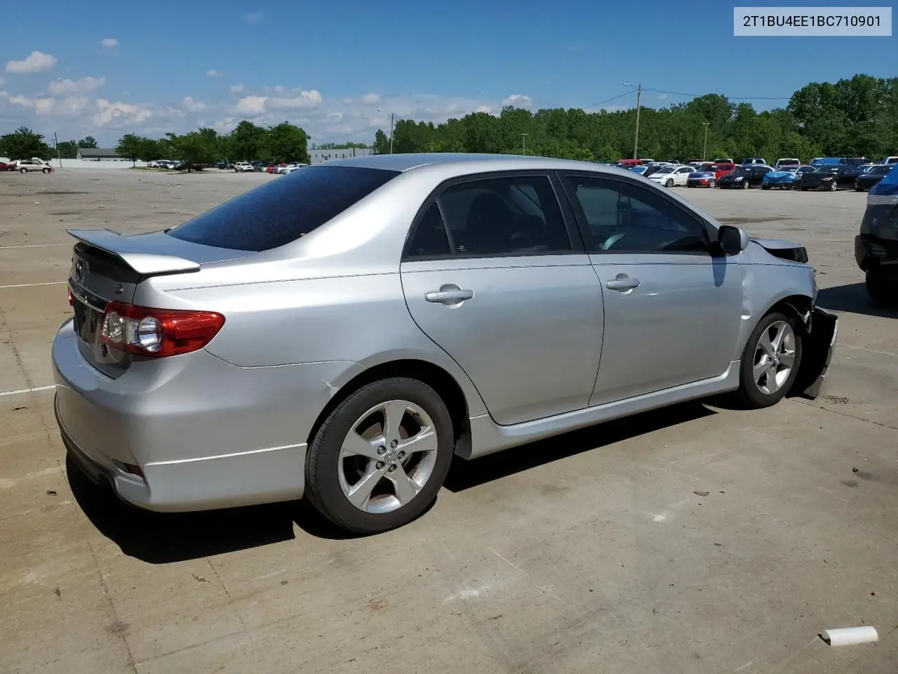 2011 Toyota Corolla Base VIN: 2T1BU4EE1BC710901 Lot: 56860275