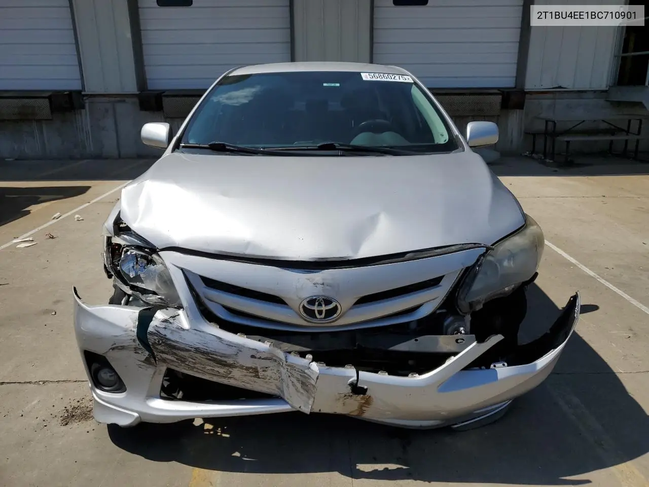 2011 Toyota Corolla Base VIN: 2T1BU4EE1BC710901 Lot: 56860275