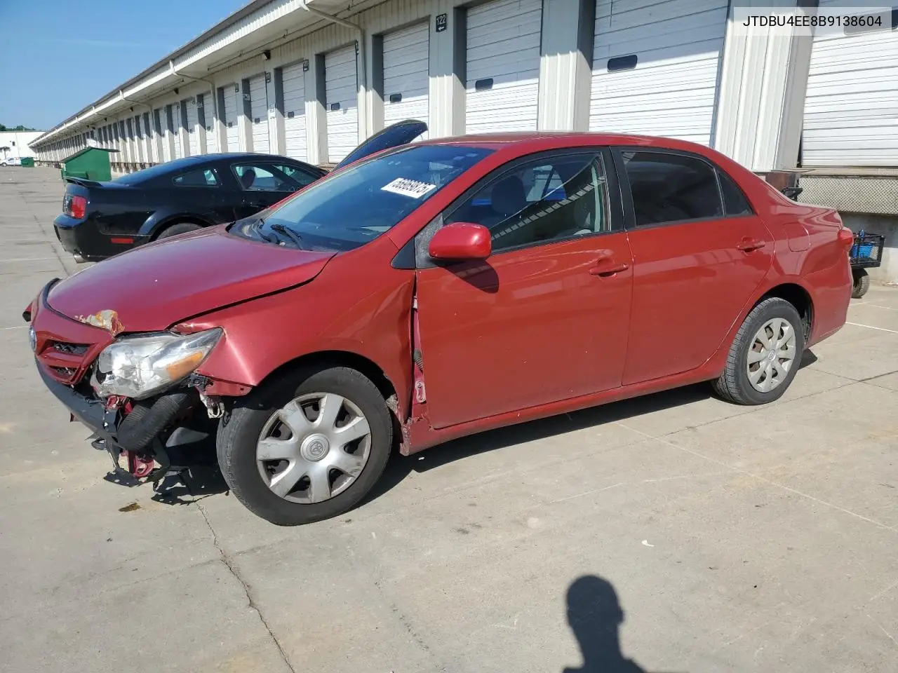 2011 Toyota Corolla Base VIN: JTDBU4EE8B9138604 Lot: 56969875