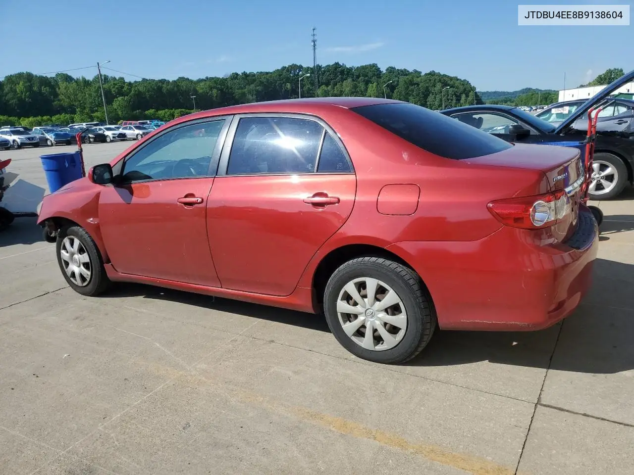 2011 Toyota Corolla Base VIN: JTDBU4EE8B9138604 Lot: 56969875
