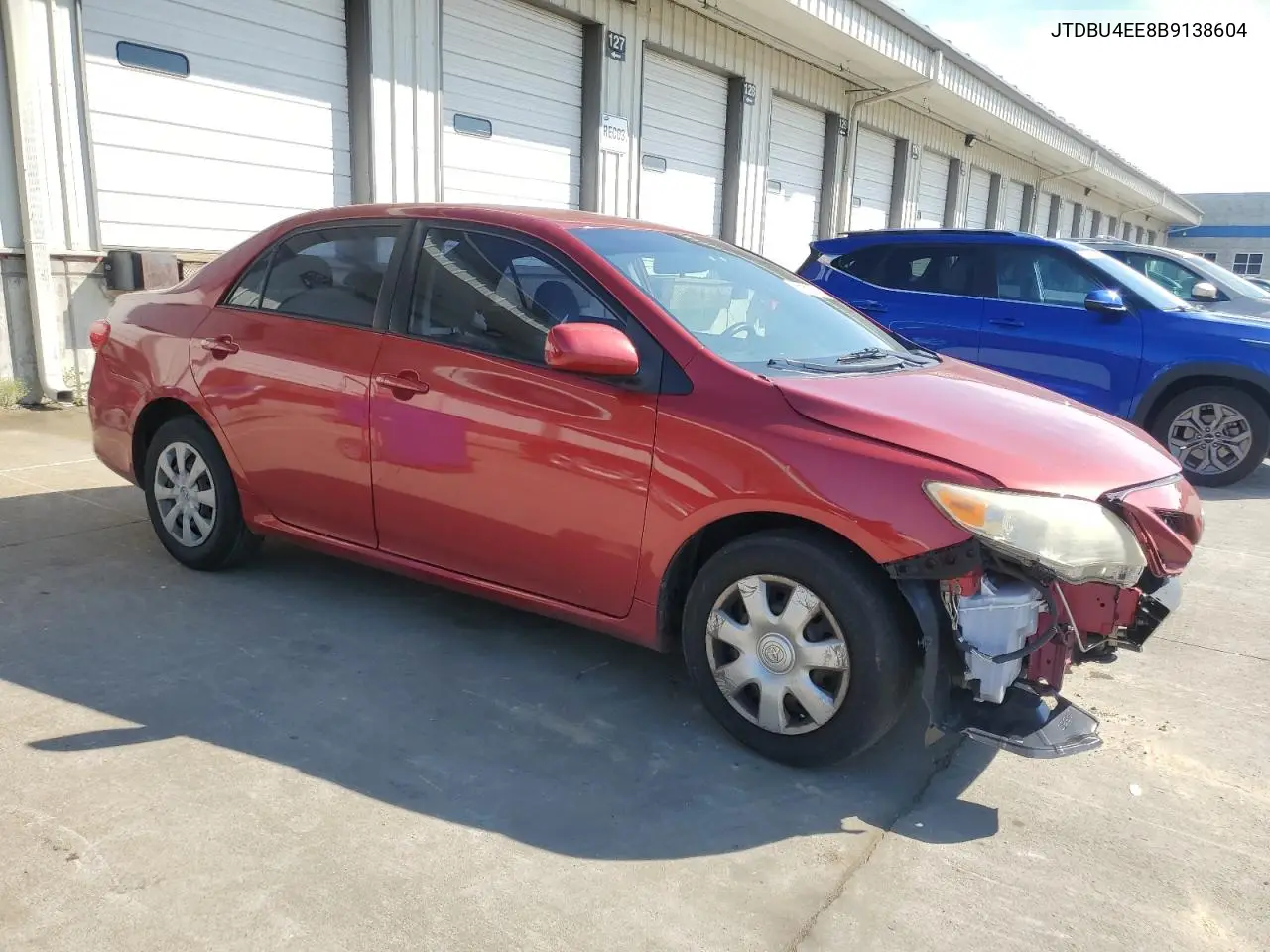 2011 Toyota Corolla Base VIN: JTDBU4EE8B9138604 Lot: 56969875