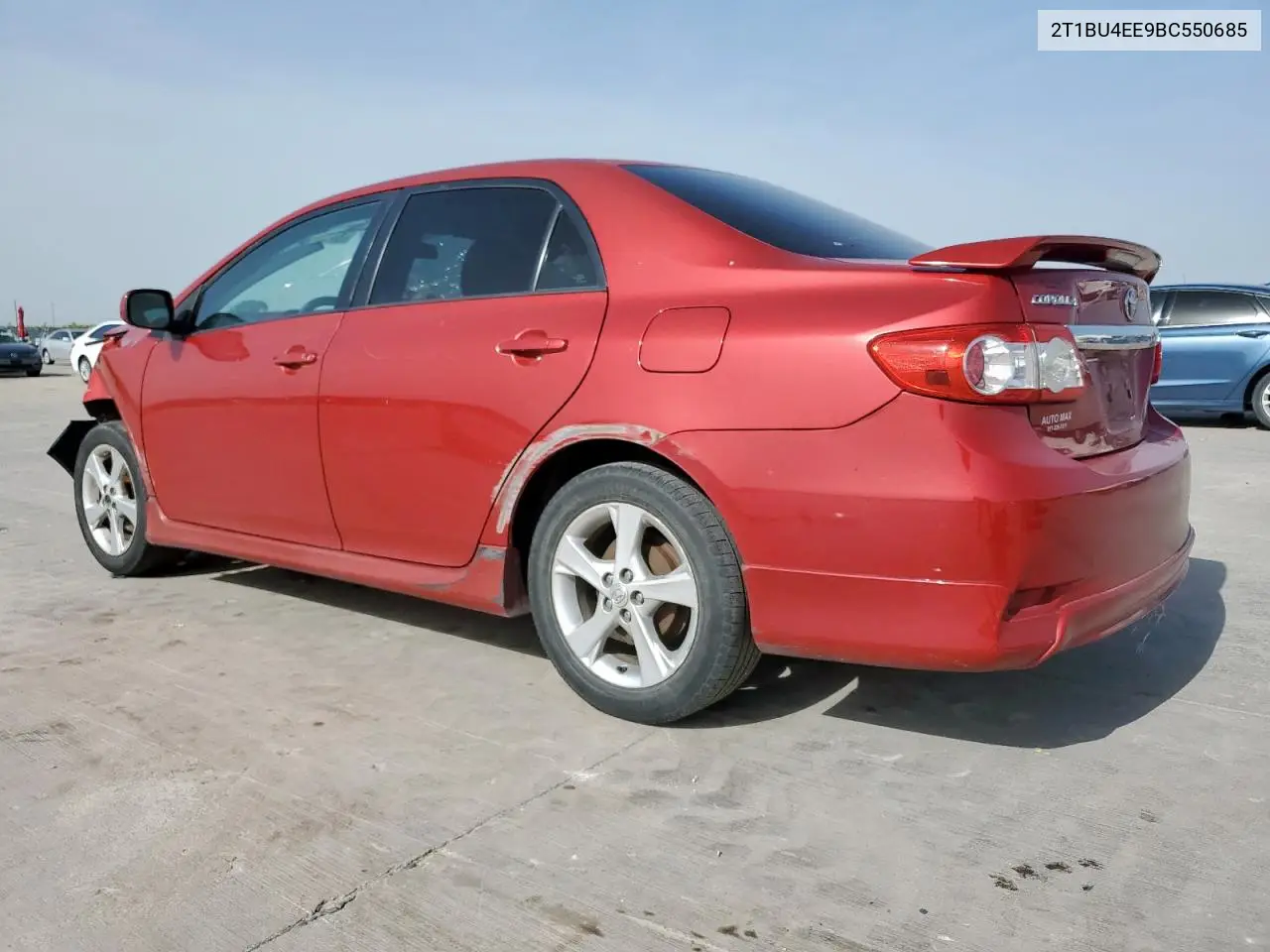 2011 Toyota Corolla Base VIN: 2T1BU4EE9BC550685 Lot: 57161945