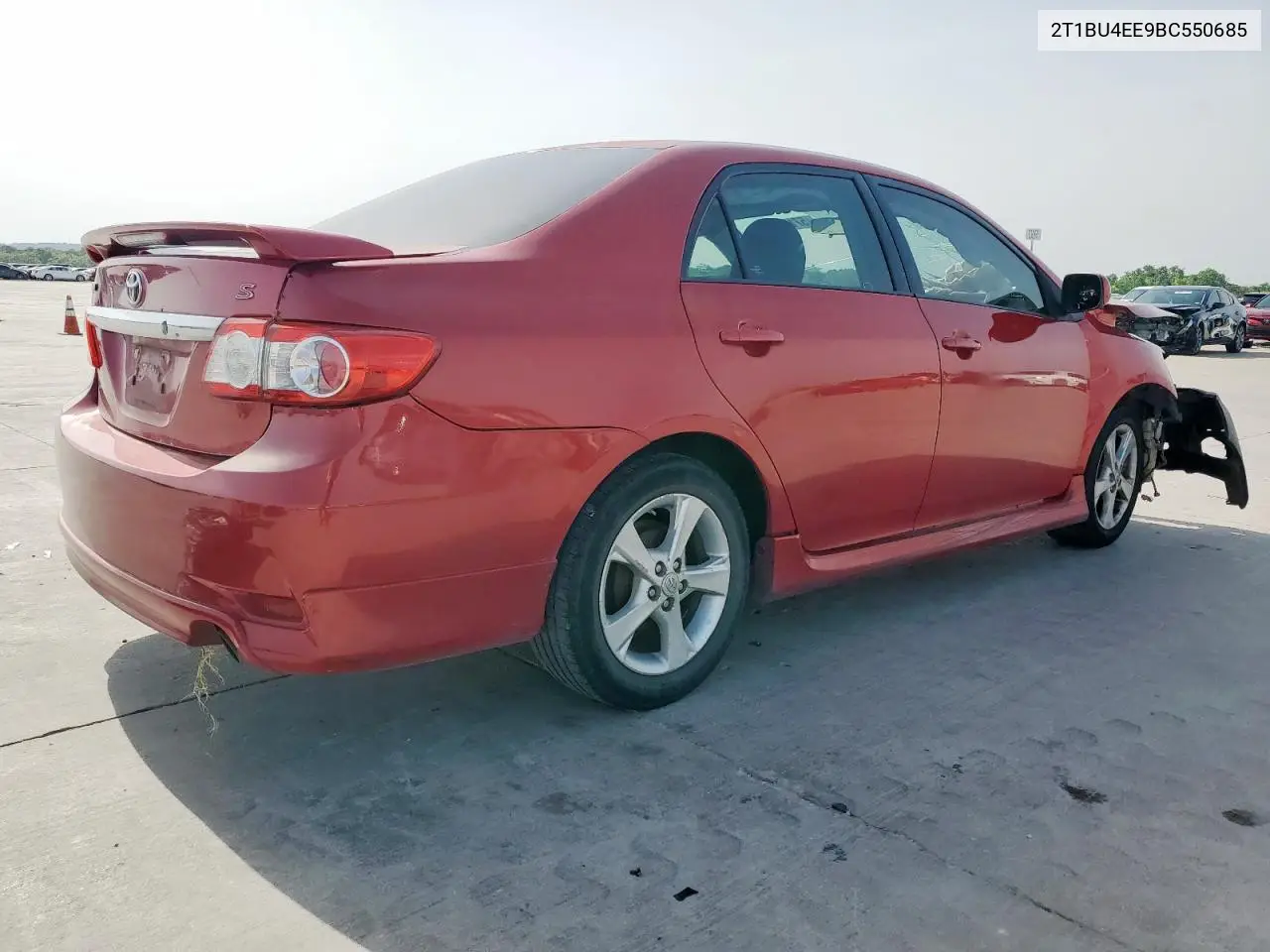 2011 Toyota Corolla Base VIN: 2T1BU4EE9BC550685 Lot: 57161945