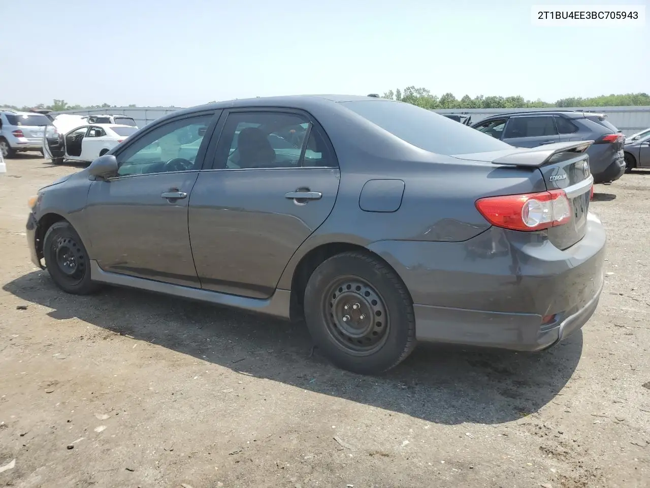 2011 Toyota Corolla Base VIN: 2T1BU4EE3BC705943 Lot: 60352895