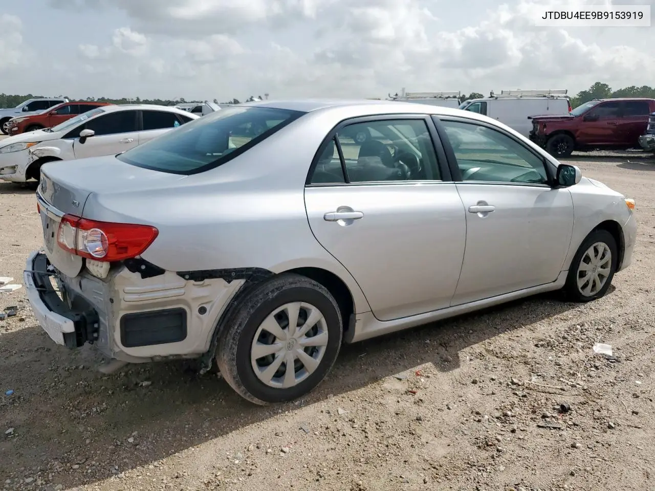 2011 Toyota Corolla Base VIN: JTDBU4EE9B9153919 Lot: 61363095