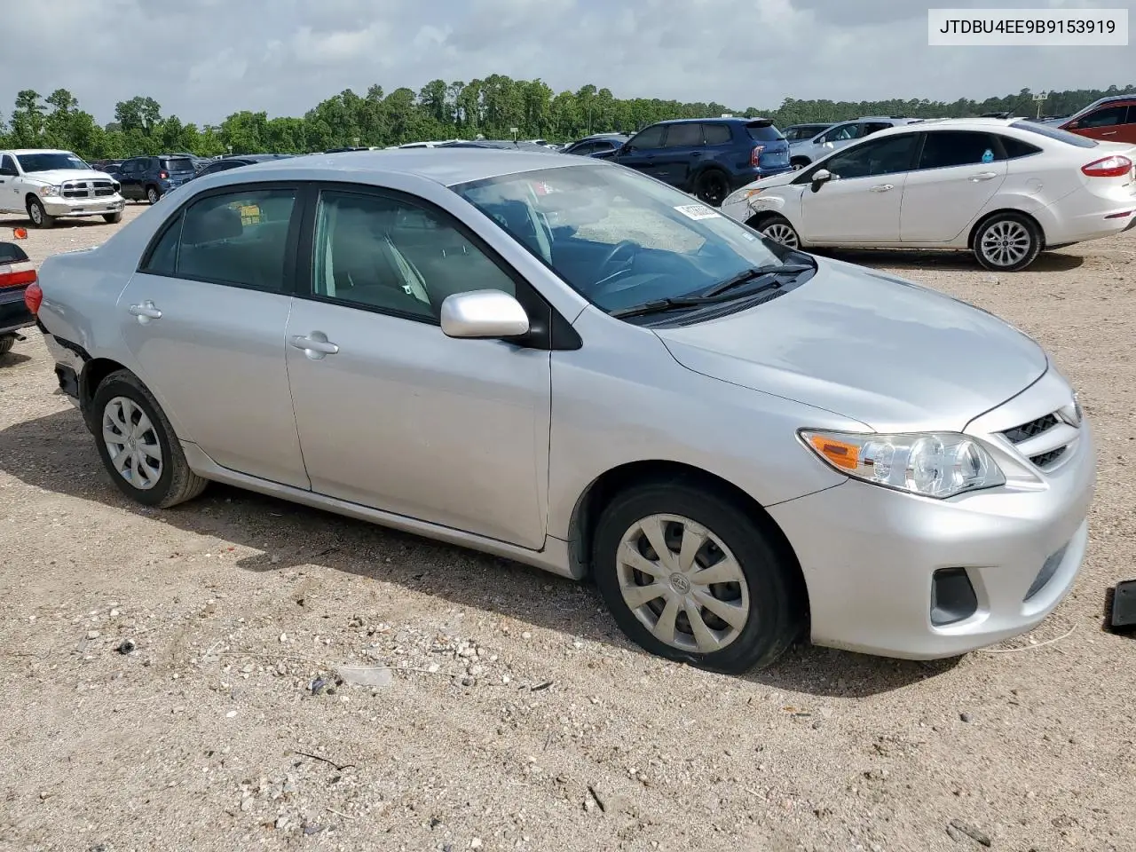 2011 Toyota Corolla Base VIN: JTDBU4EE9B9153919 Lot: 61363095