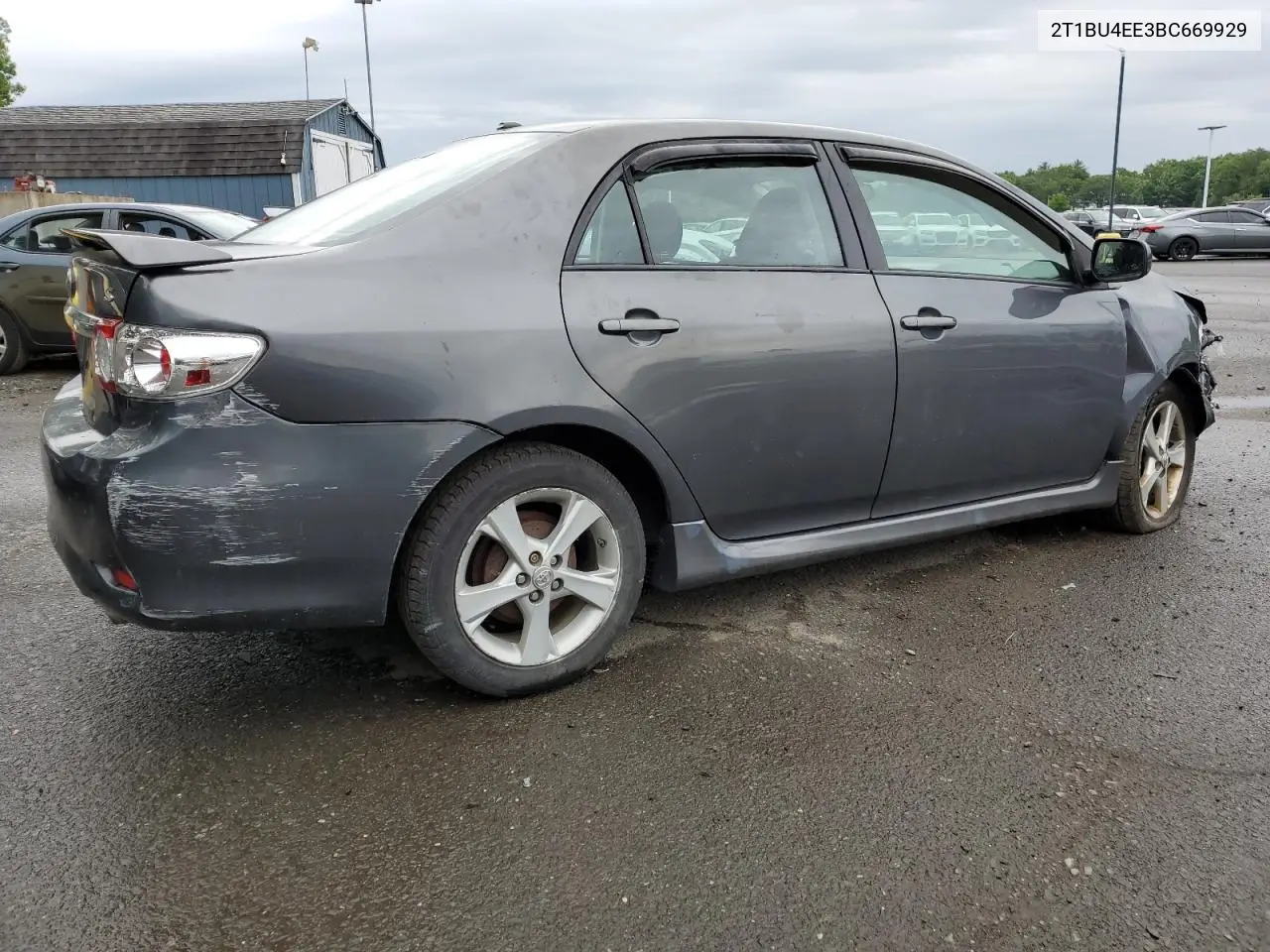 2011 Toyota Corolla Base VIN: 2T1BU4EE3BC669929 Lot: 62525785