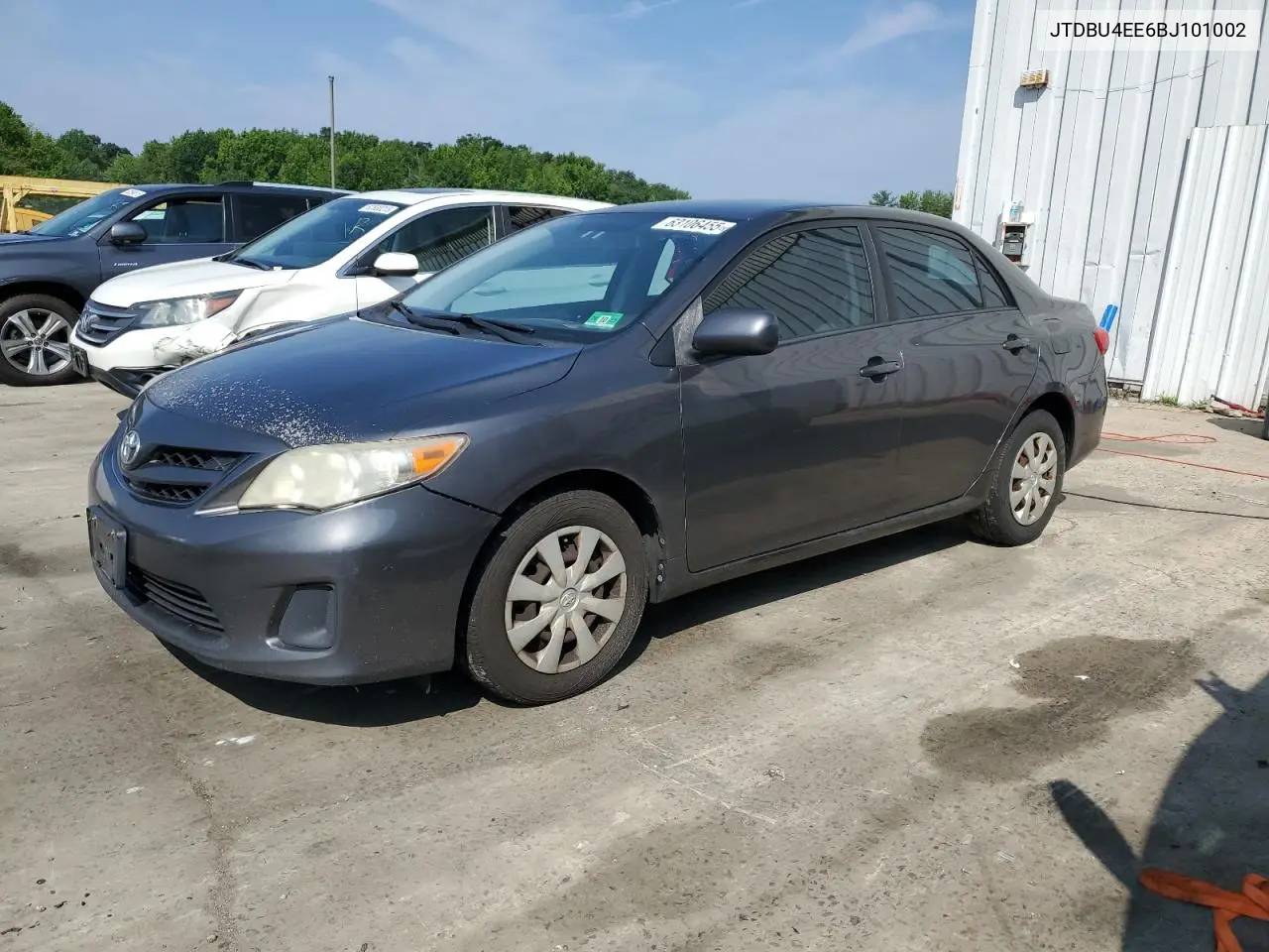 2011 Toyota Corolla Base VIN: JTDBU4EE6BJ101002 Lot: 63106455