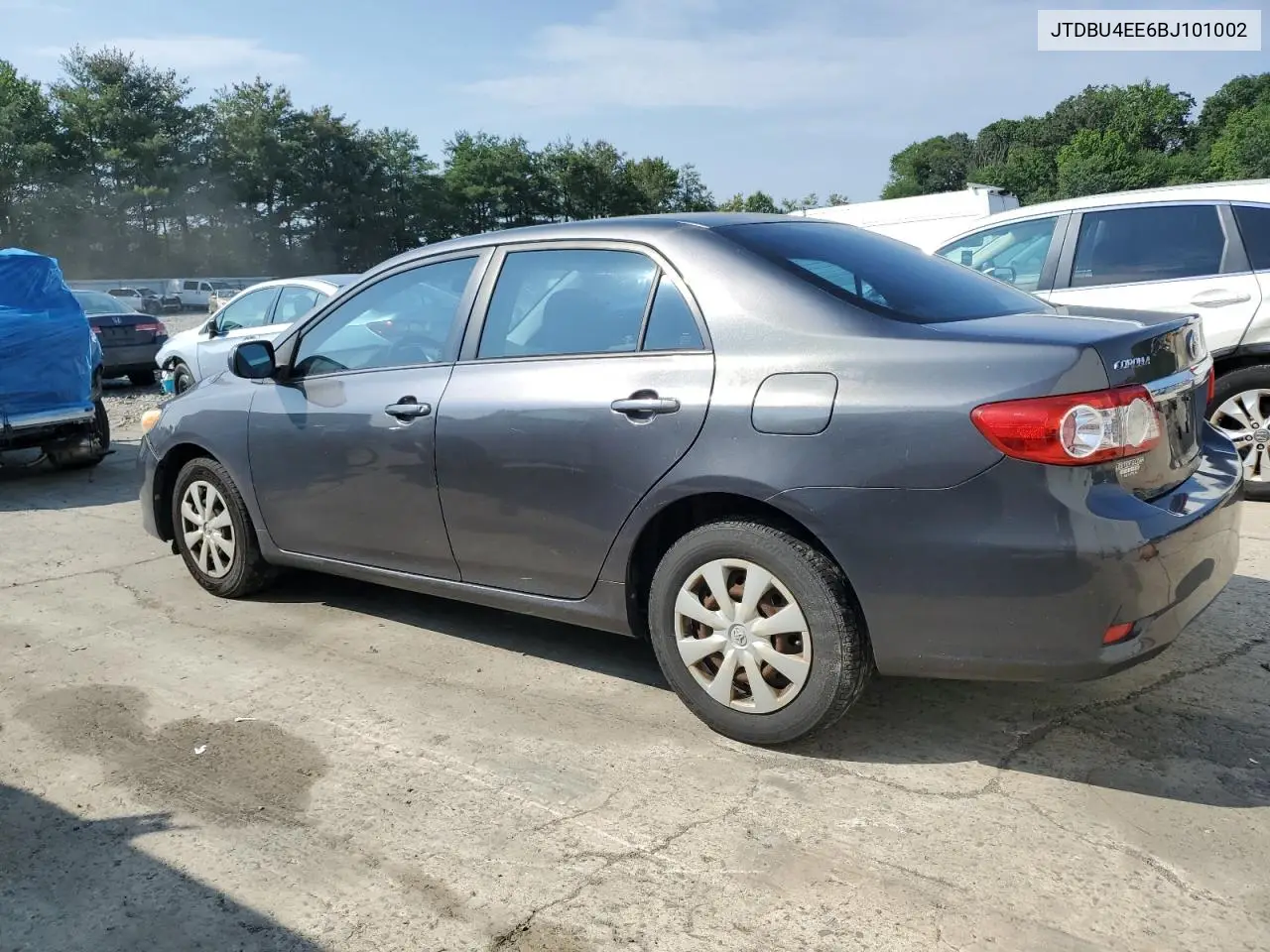 2011 Toyota Corolla Base VIN: JTDBU4EE6BJ101002 Lot: 63106455