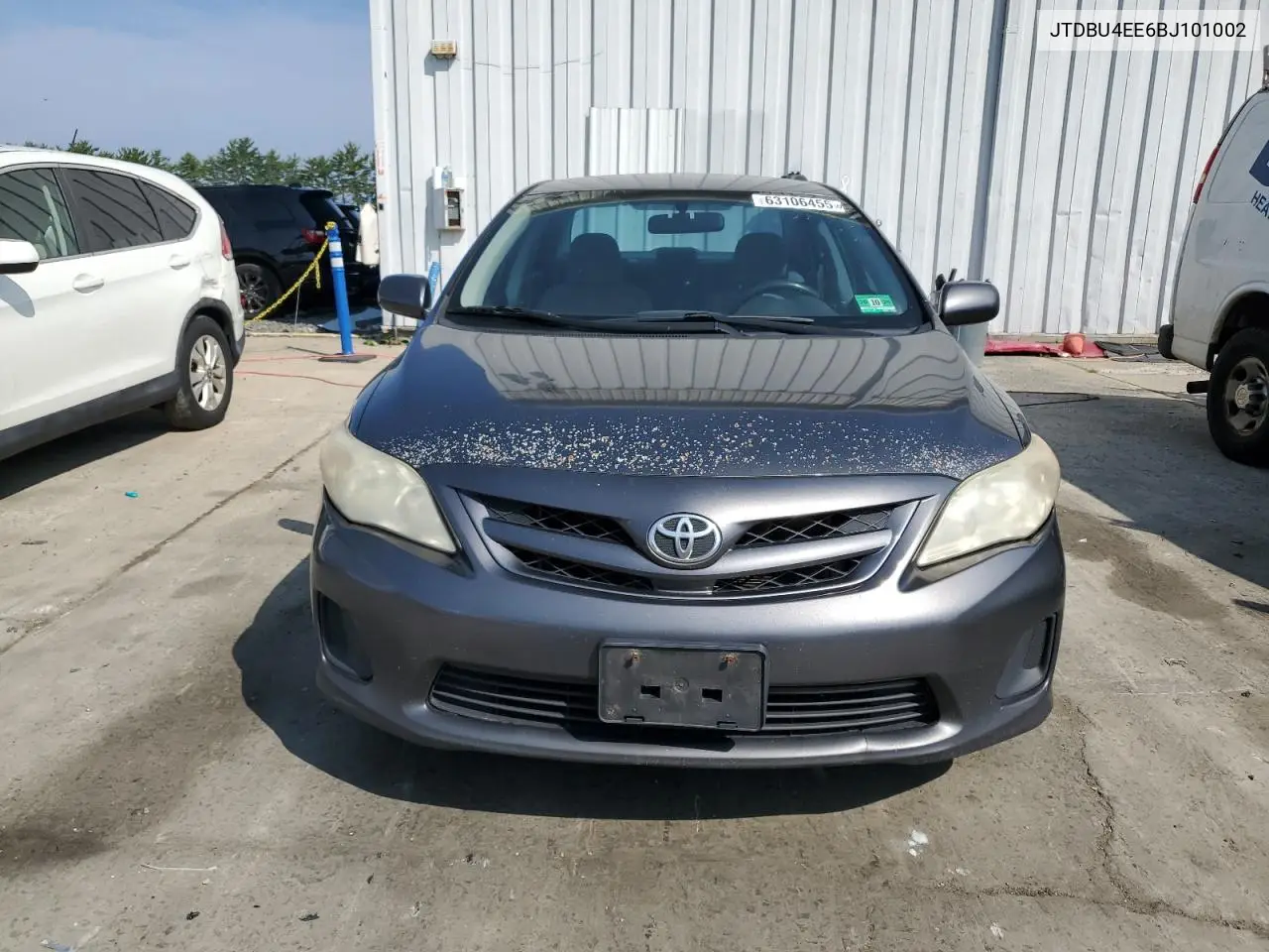 2011 Toyota Corolla Base VIN: JTDBU4EE6BJ101002 Lot: 63106455