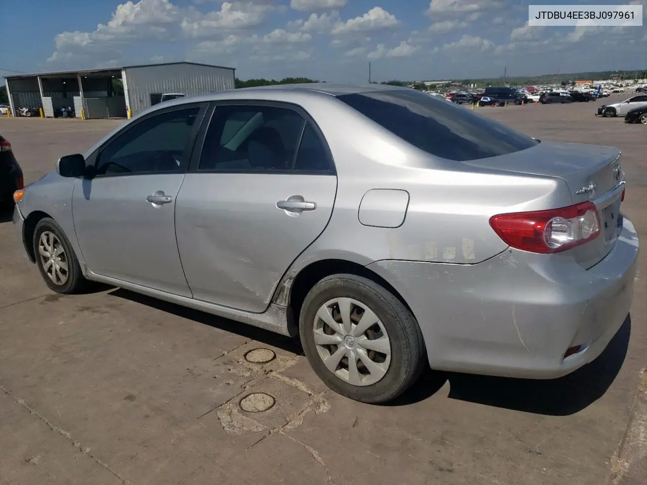 2011 Toyota Corolla Base VIN: JTDBU4EE3BJ097961 Lot: 63150265