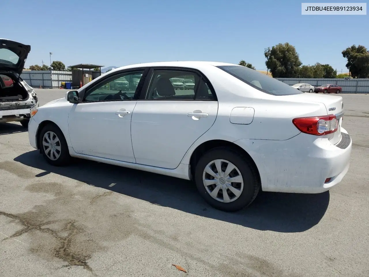 2011 Toyota Corolla Base VIN: JTDBU4EE9B9123934 Lot: 63304655