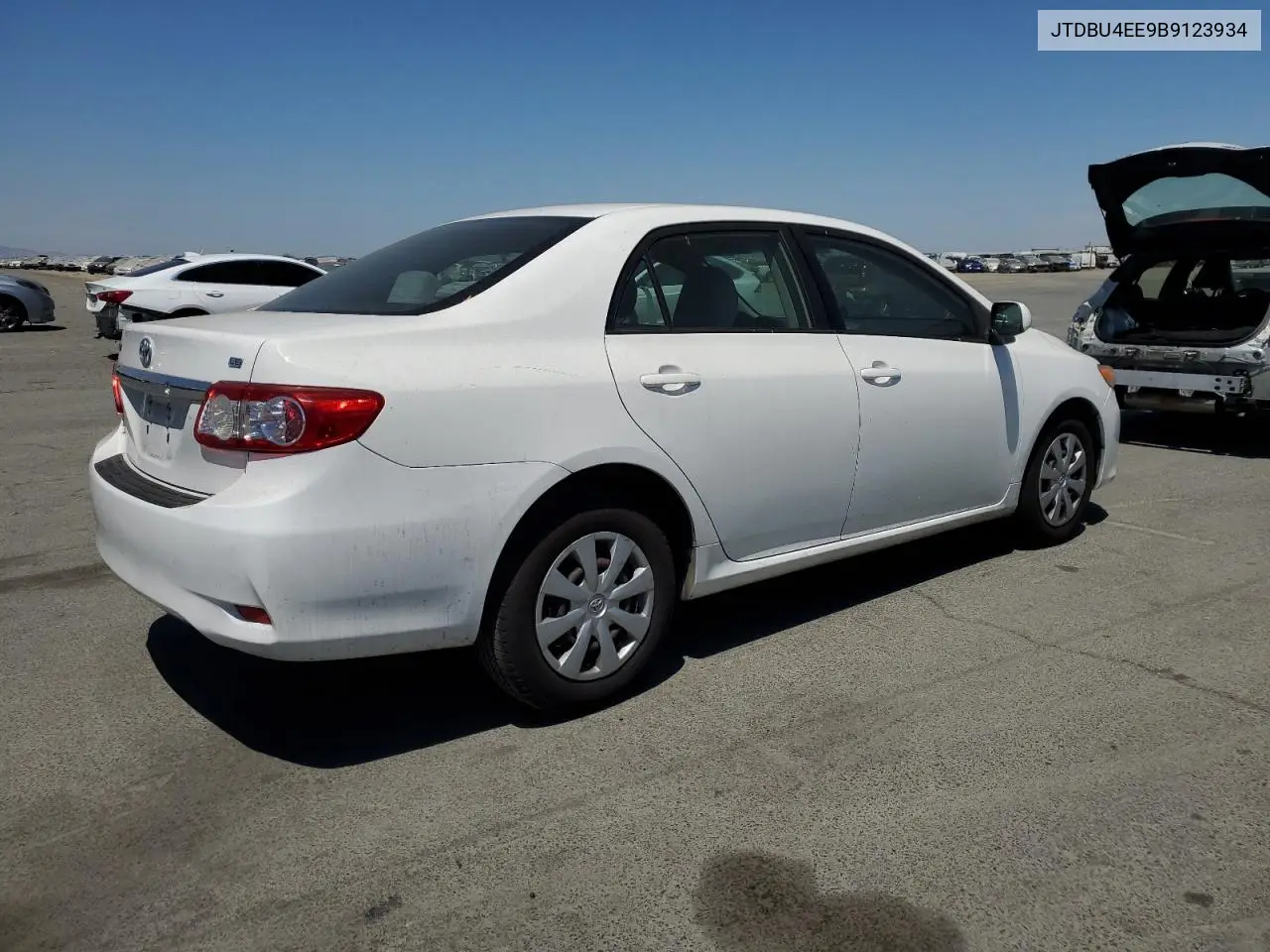 2011 Toyota Corolla Base VIN: JTDBU4EE9B9123934 Lot: 63304655