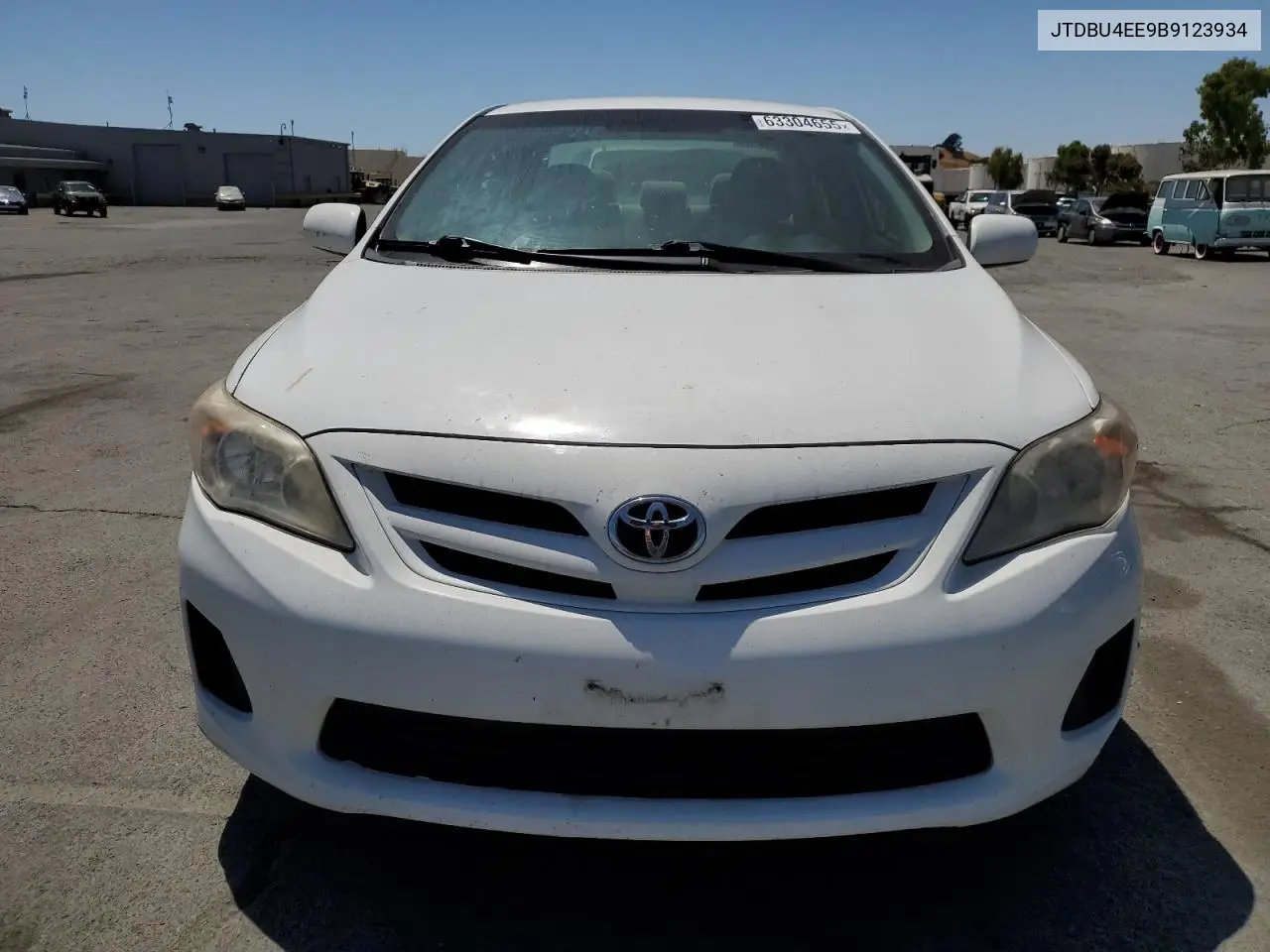 2011 Toyota Corolla Base VIN: JTDBU4EE9B9123934 Lot: 63304655