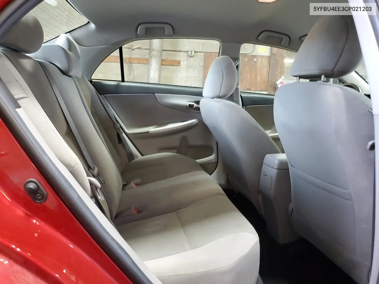 2012 Toyota Corolla Base VIN: 5YFBU4EE3CP021203 Lot: 63020875
