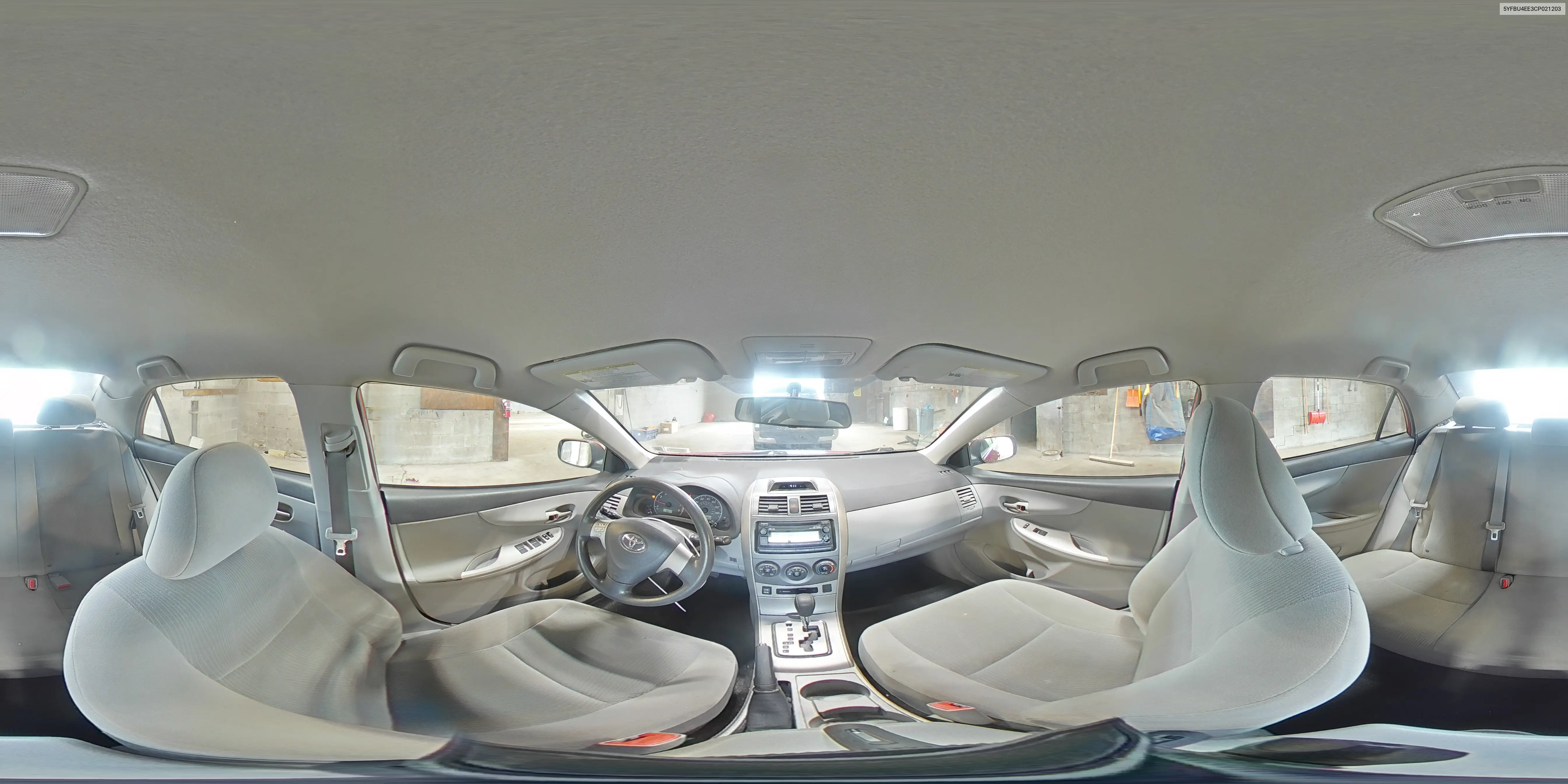 2012 Toyota Corolla Base VIN: 5YFBU4EE3CP021203 Lot: 63020875