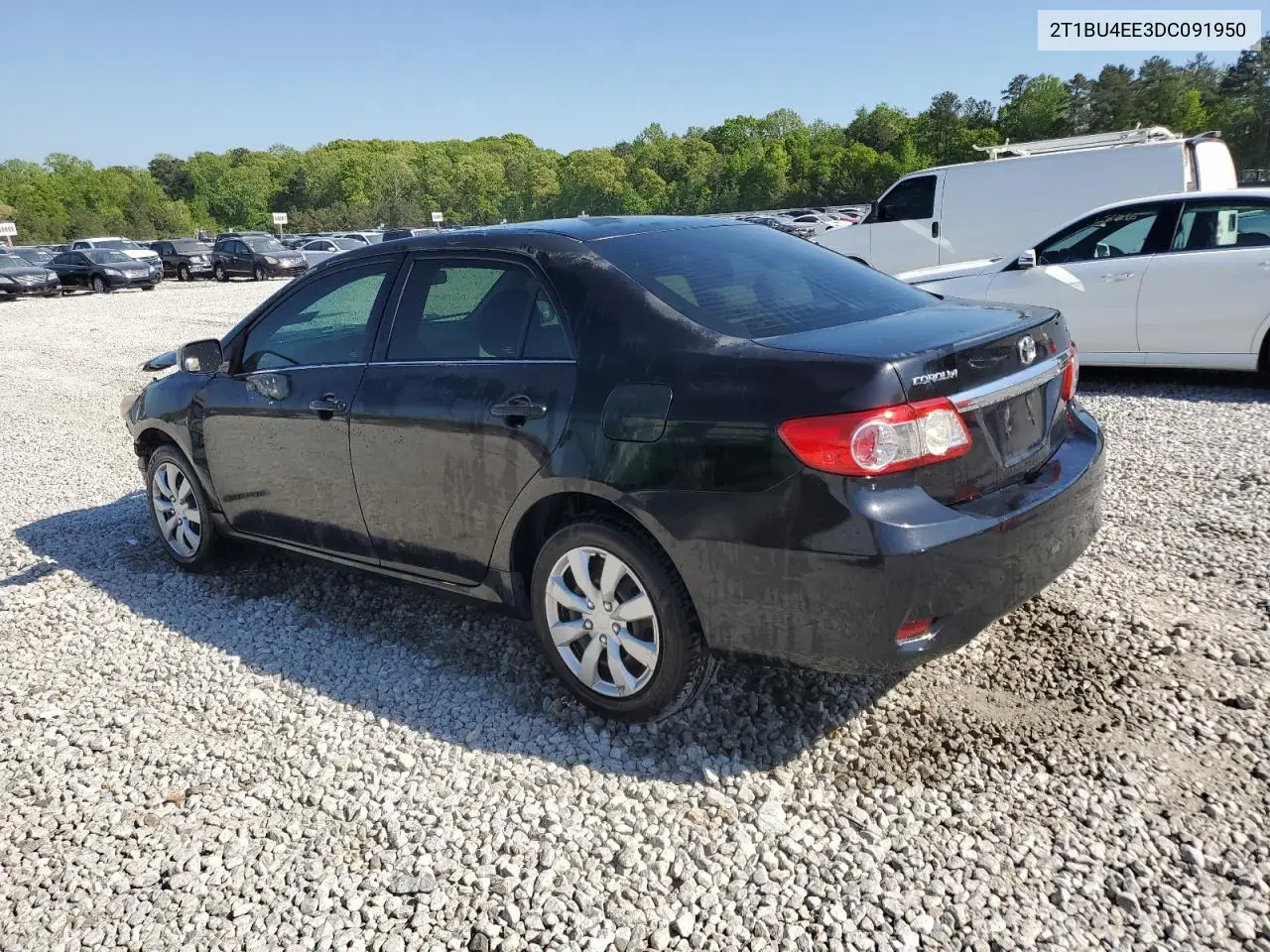 2013 Toyota Corolla Base VIN: 2T1BU4EE3DC091950 Lot: 53096655