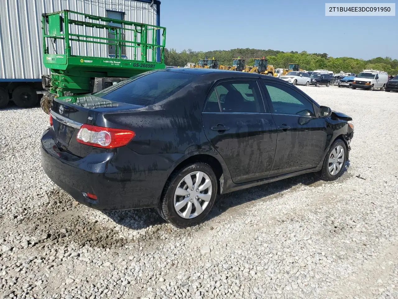 2013 Toyota Corolla Base VIN: 2T1BU4EE3DC091950 Lot: 53096655