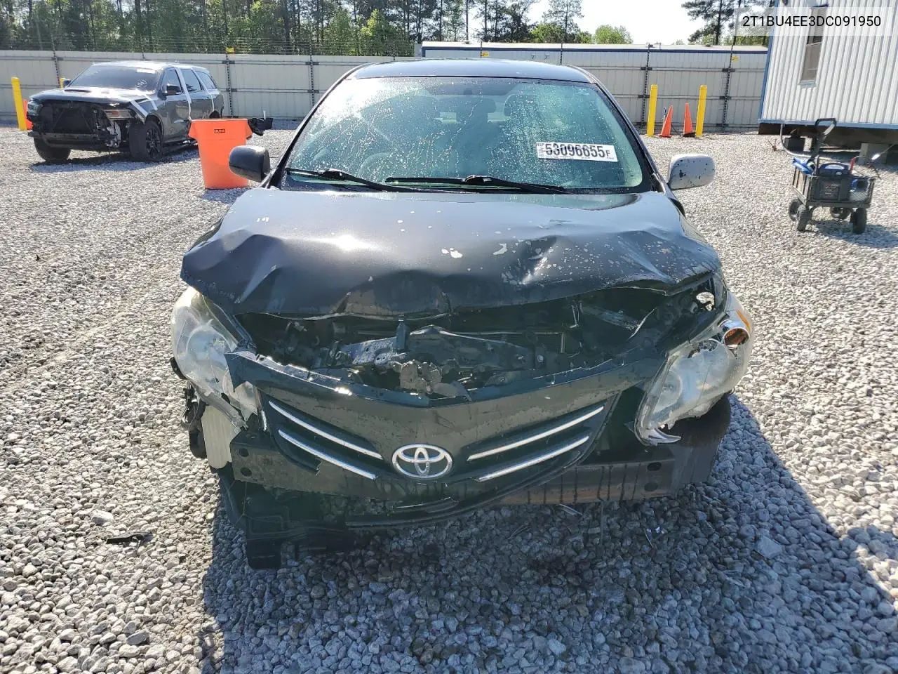 2013 Toyota Corolla Base VIN: 2T1BU4EE3DC091950 Lot: 53096655