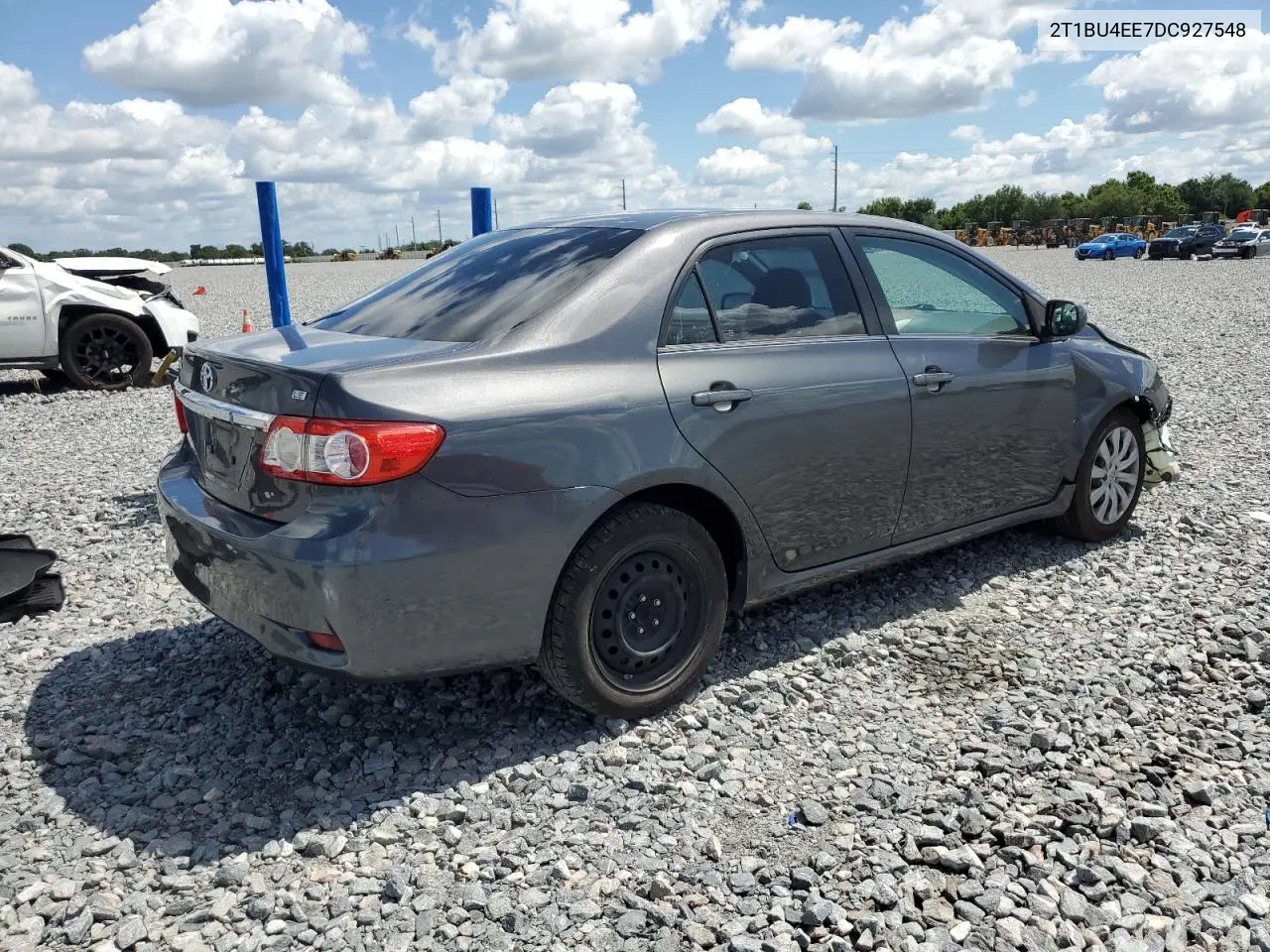 2013 Toyota Corolla Base VIN: 2T1BU4EE7DC927548 Lot: 56960495