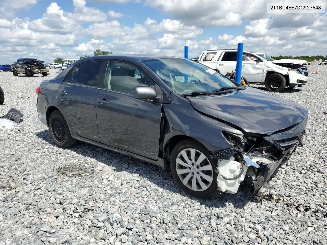 2013 Toyota Corolla Base VIN: 2T1BU4EE7DC927548 Lot: 56960495