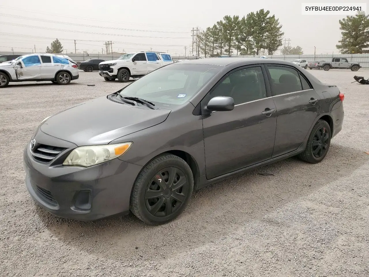 2013 Toyota Corolla Base VIN: 5YFBU4EE0DP224941 Lot: 56989465