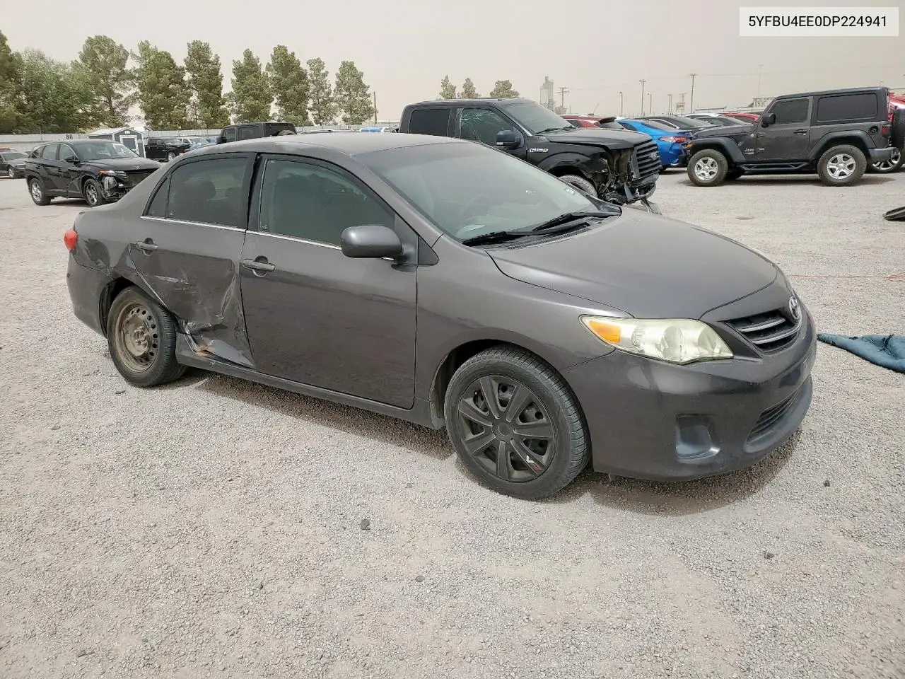 2013 Toyota Corolla Base VIN: 5YFBU4EE0DP224941 Lot: 56989465