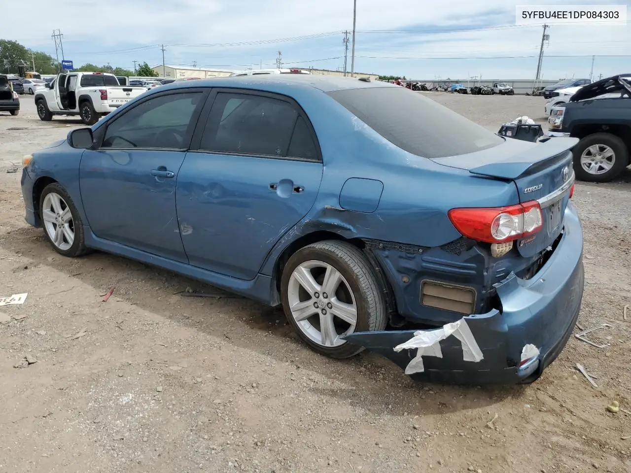 2013 Toyota Corolla Base VIN: 5YFBU4EE1DP084303 Lot: 57097265