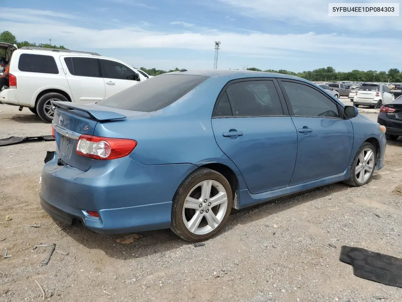 2013 Toyota Corolla Base VIN: 5YFBU4EE1DP084303 Lot: 57097265