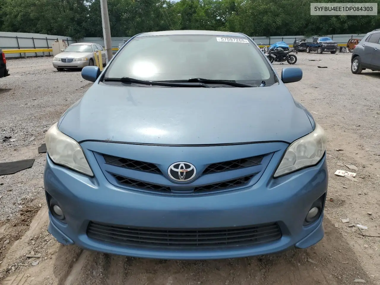 2013 Toyota Corolla Base VIN: 5YFBU4EE1DP084303 Lot: 57097265
