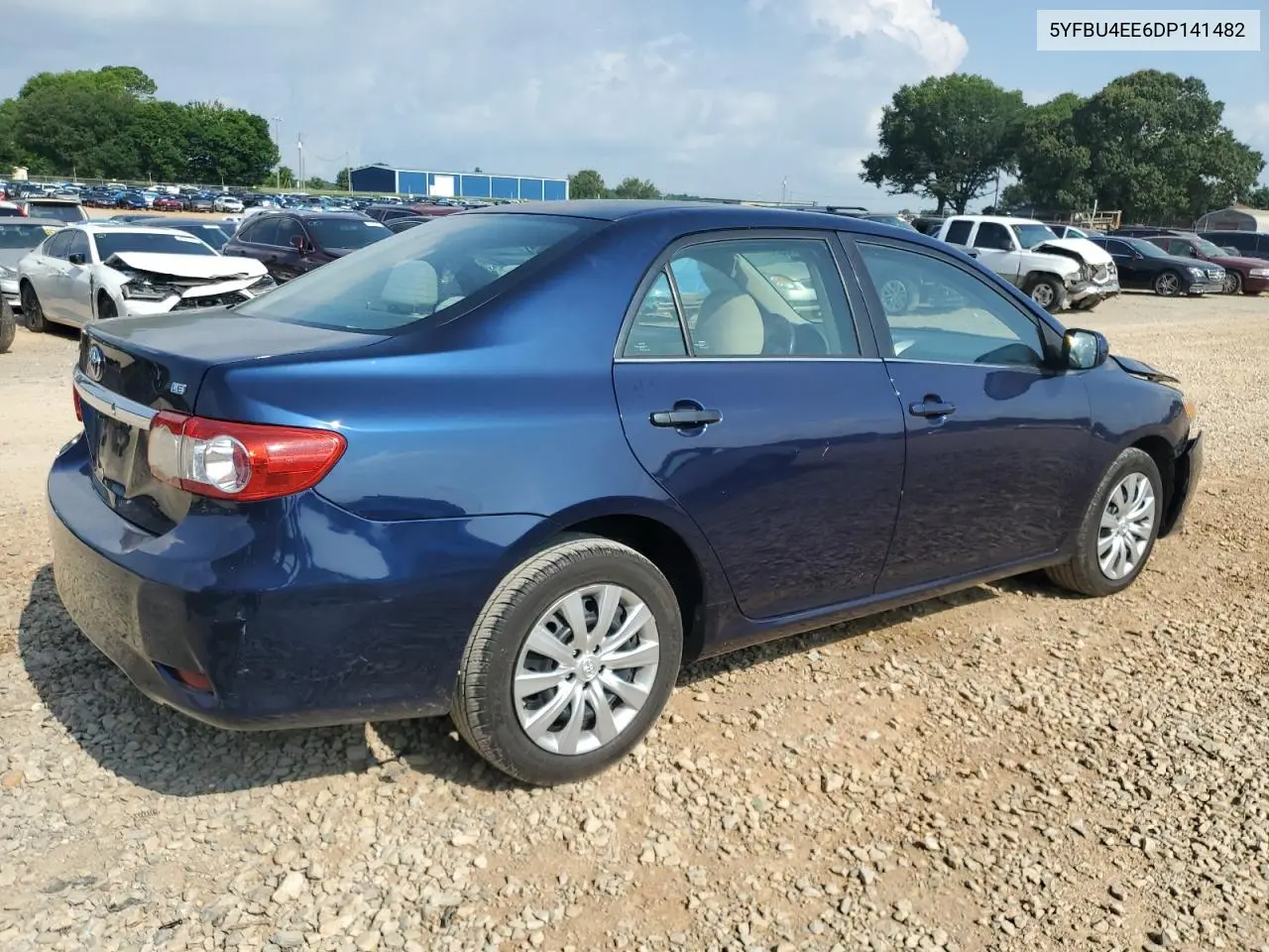 2013 Toyota Corolla Base VIN: 5YFBU4EE6DP141482 Lot: 62658935
