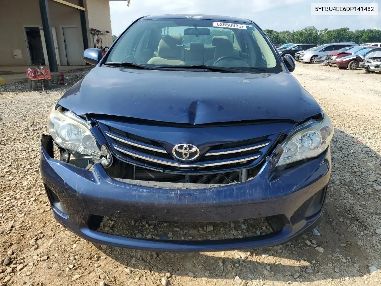 2013 Toyota Corolla Base VIN: 5YFBU4EE6DP141482 Lot: 62658935