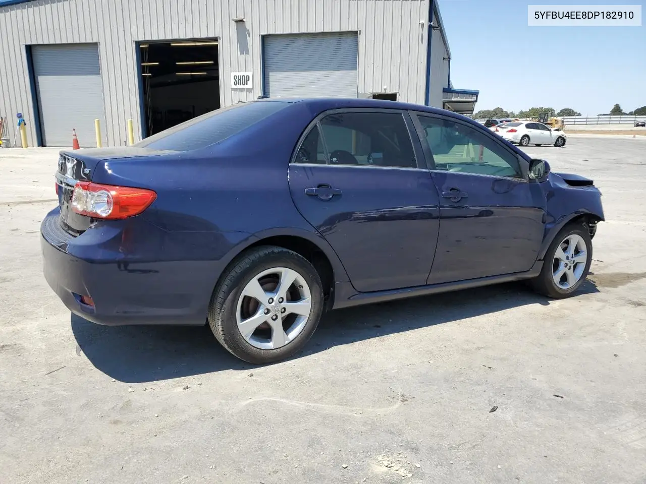 2013 Toyota Corolla Base VIN: 5YFBU4EE8DP182910 Lot: 62810245