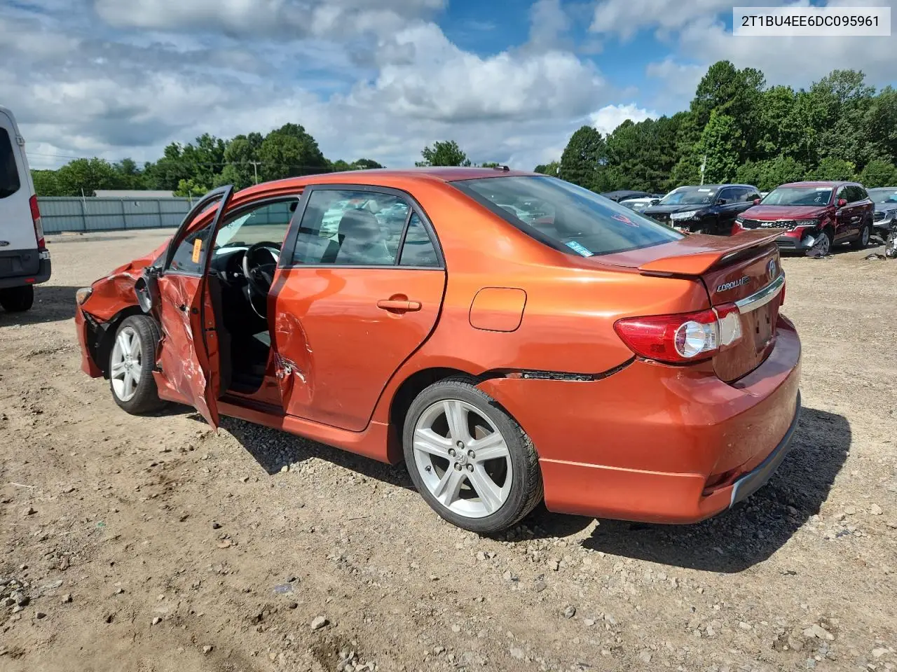 2013 Toyota Corolla Base VIN: 2T1BU4EE6DC095961 Lot: 63278305