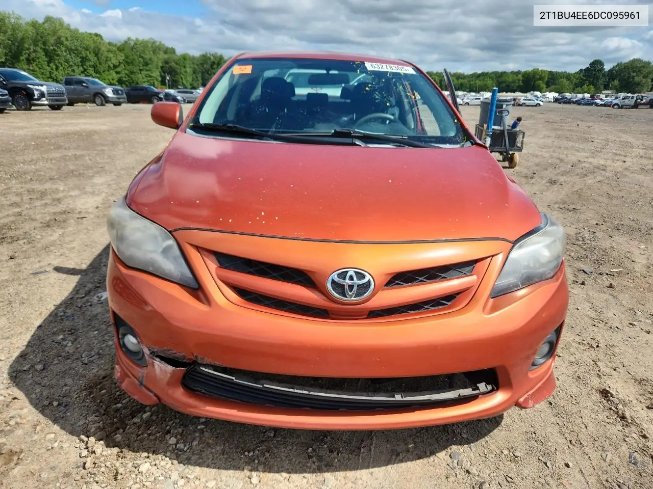 2013 Toyota Corolla Base VIN: 2T1BU4EE6DC095961 Lot: 63278305