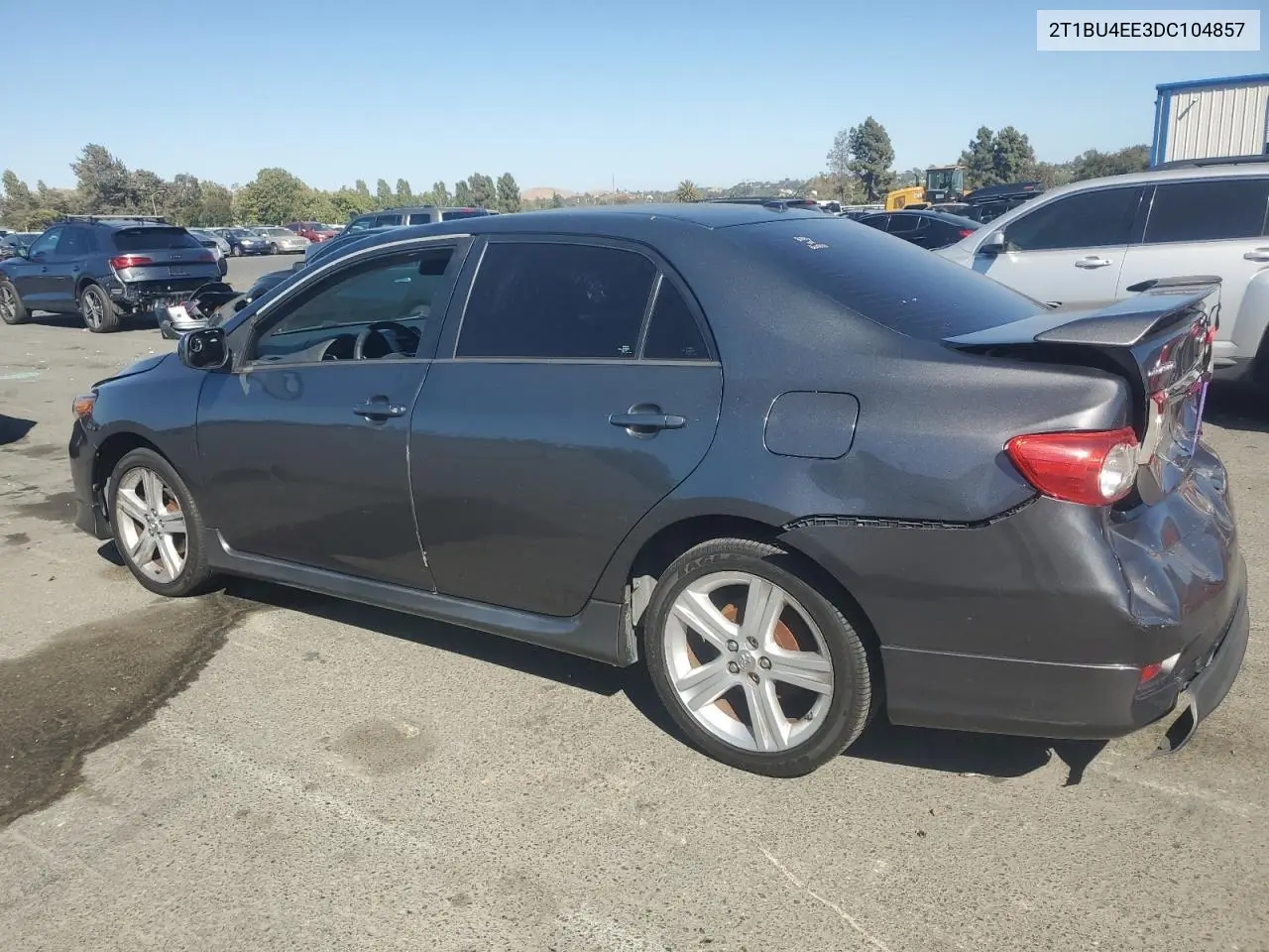 2013 Toyota Corolla Base VIN: 2T1BU4EE3DC104857 Lot: 63633265