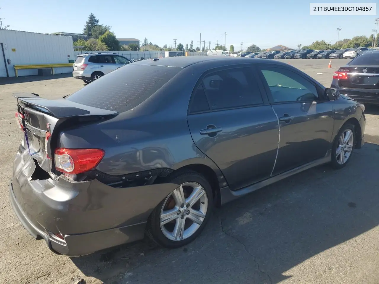 2013 Toyota Corolla Base VIN: 2T1BU4EE3DC104857 Lot: 63633265