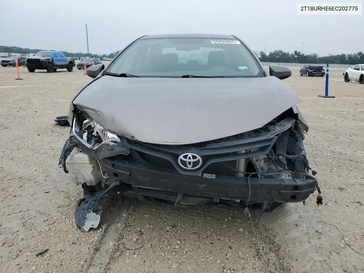 2t1burhe6ec202775 2T1BURHE6EC202775 2014 Toyota Corolla L