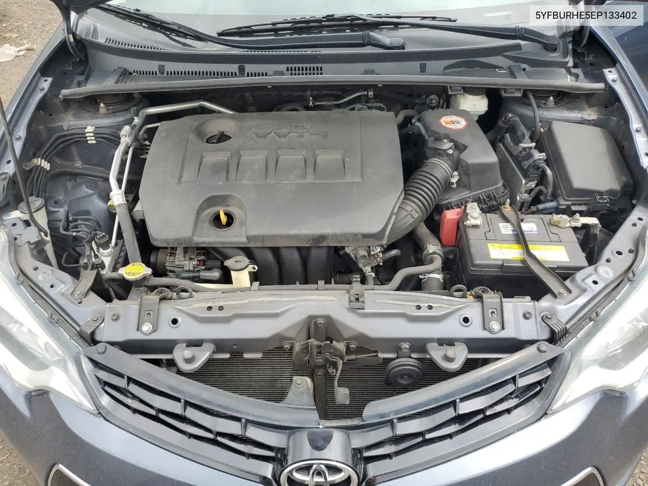 2014 Toyota Corolla L VIN: 5YFBURHE5EP133402 Lot: 55955975
